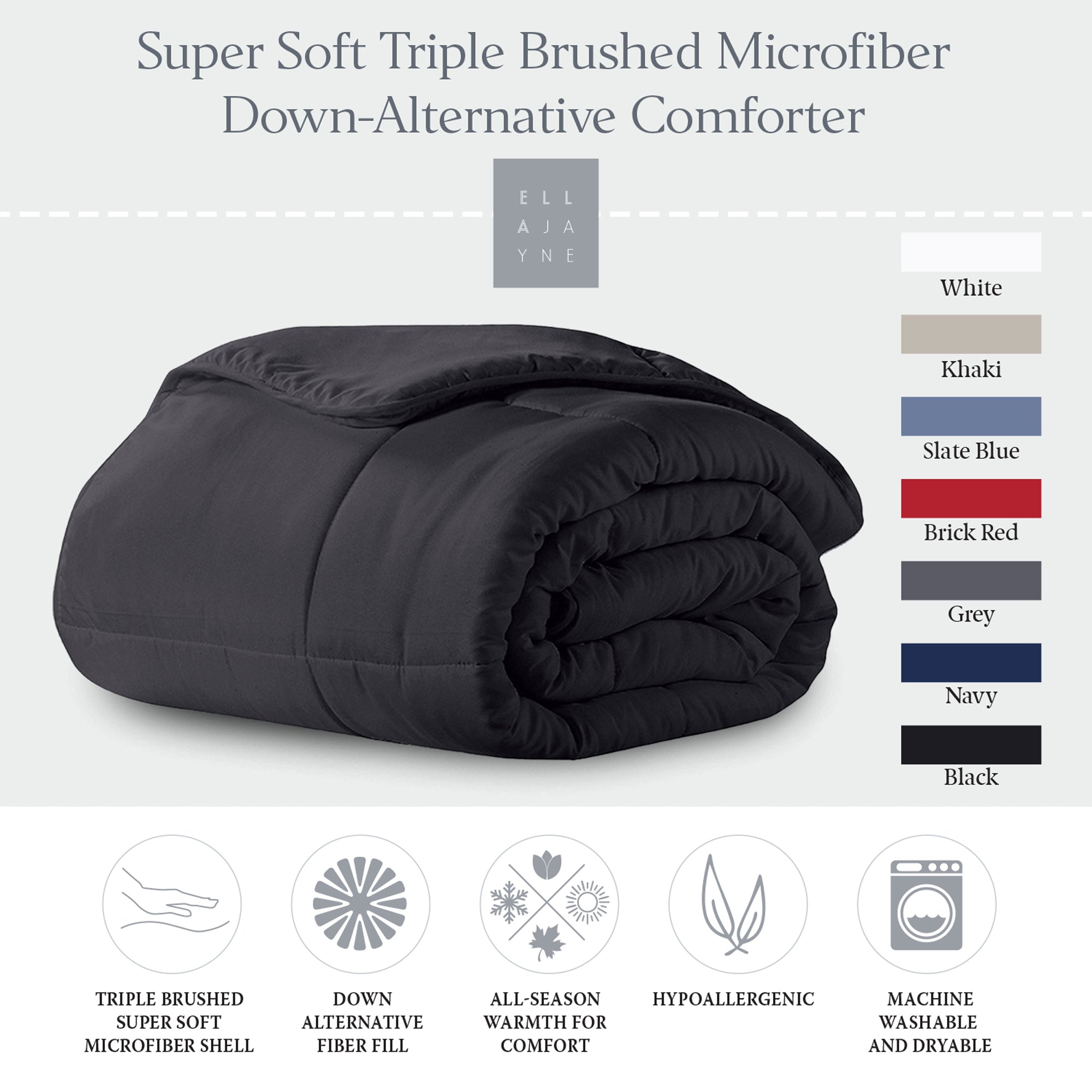 Comforter / Color-Black