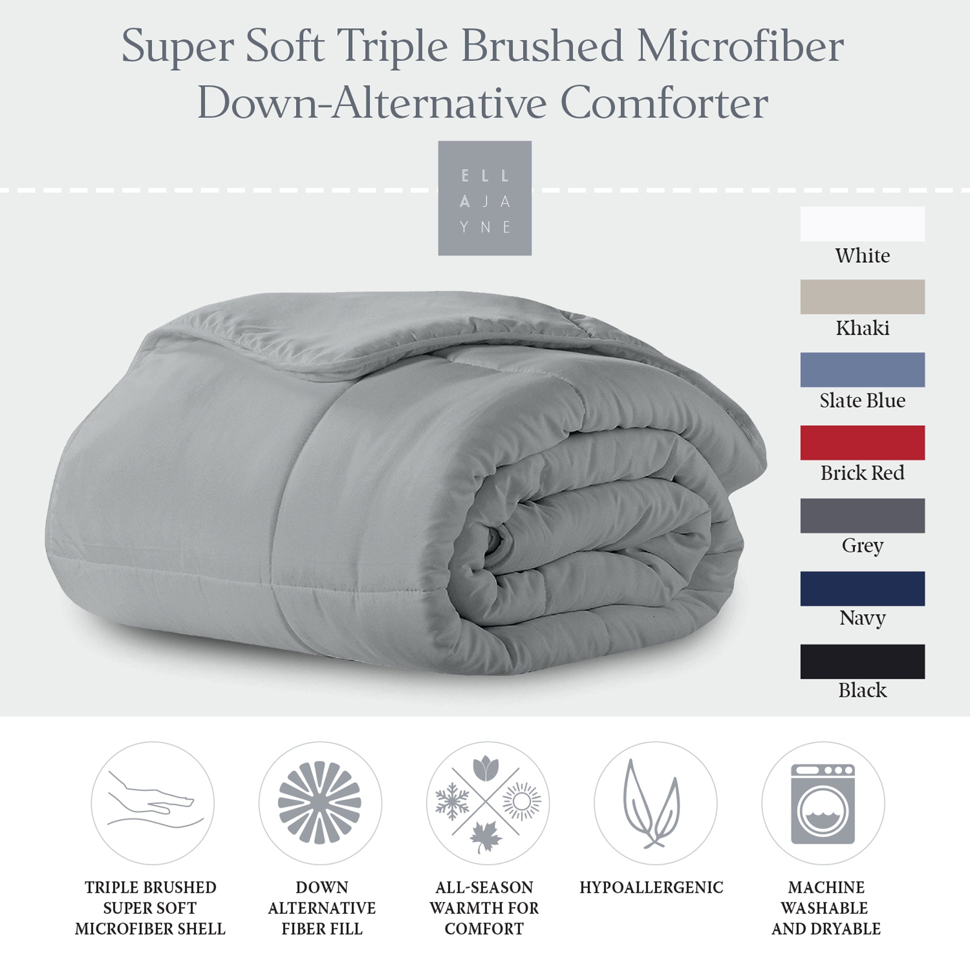 Comforter / Color-Grey