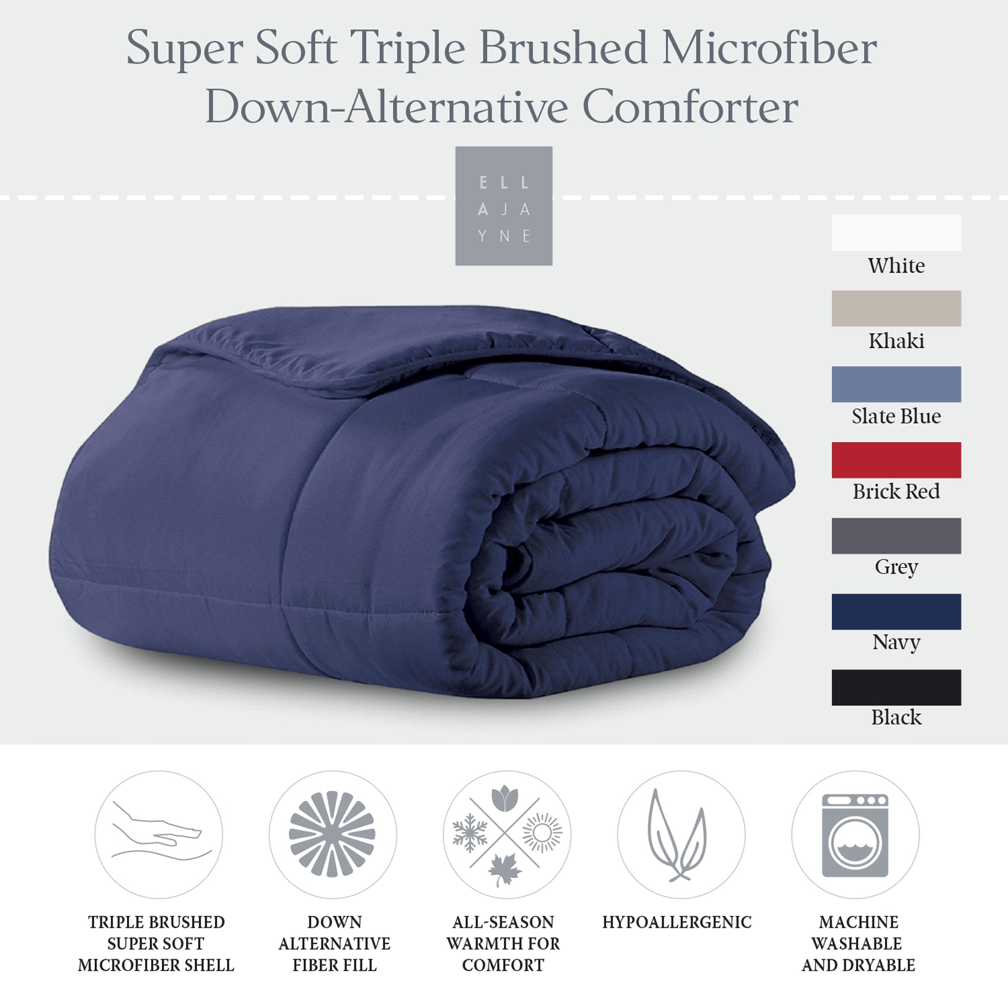 Comforter / Color-Navy