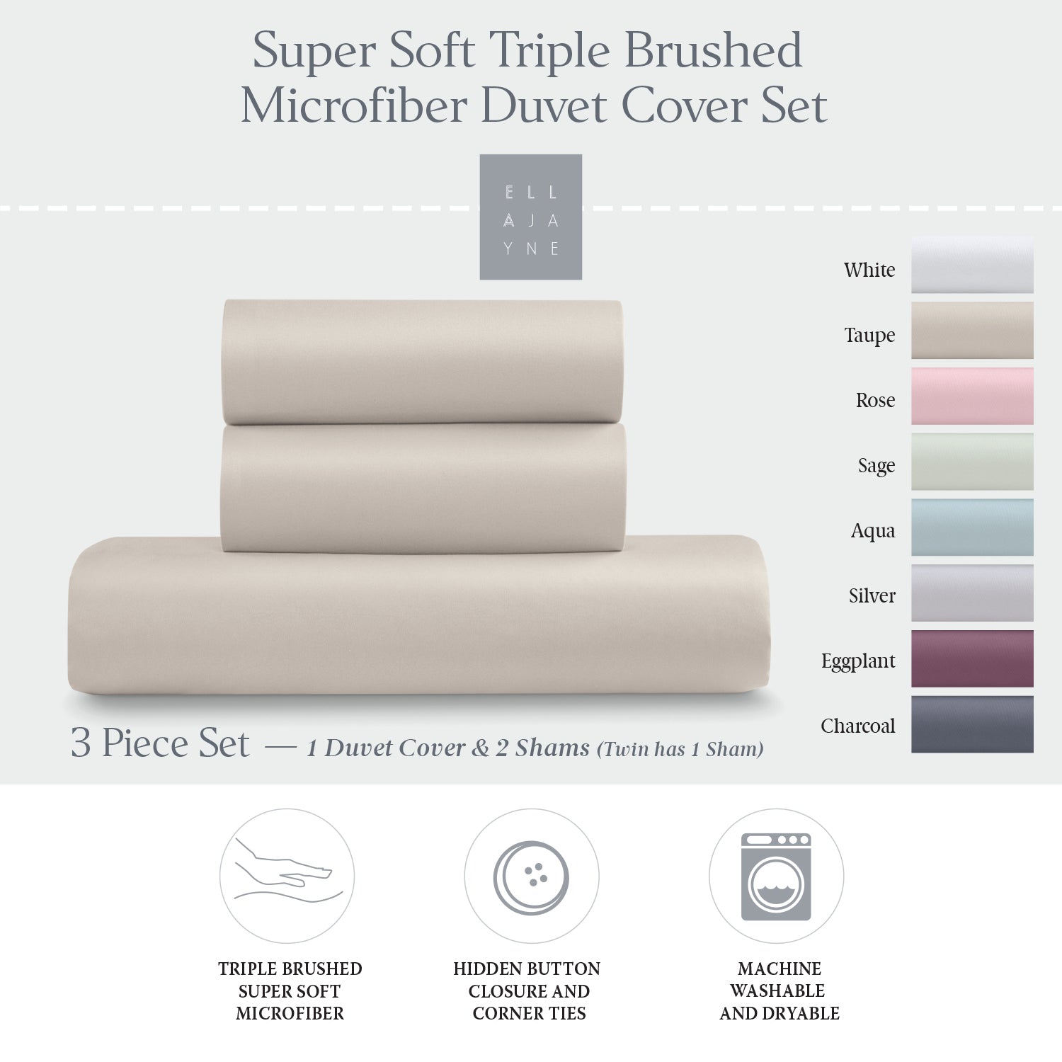 Duvet / Color-Taupe