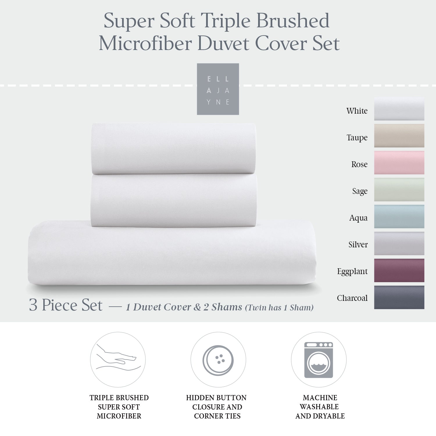 Duvet / Color-White
