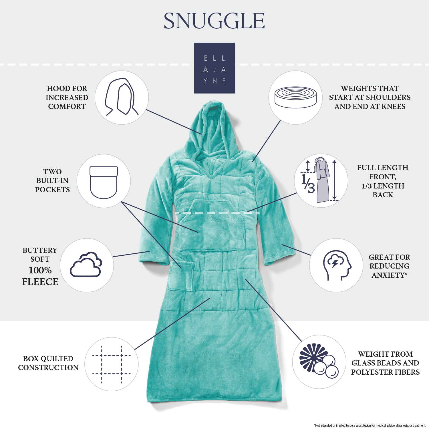 Snuggle / Color-Aqua
