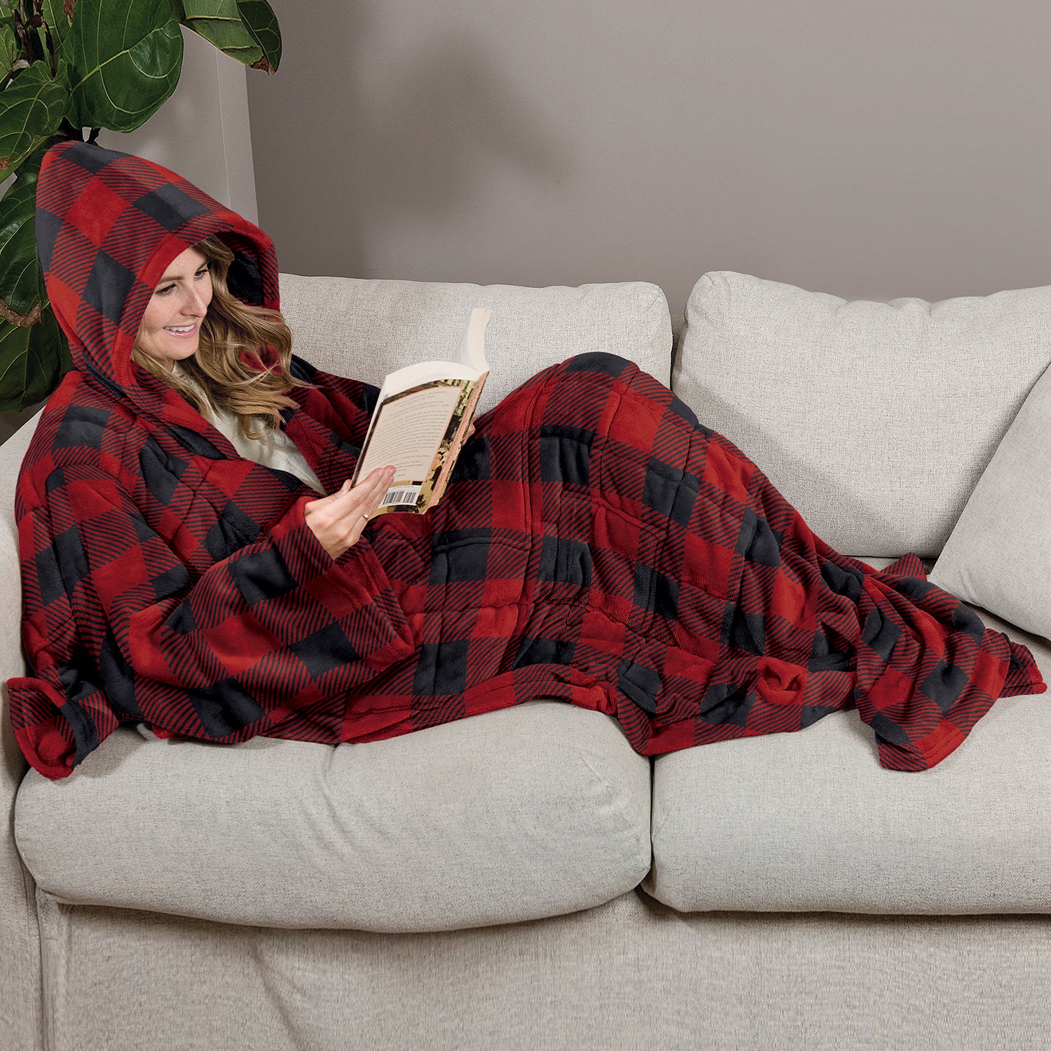 Snuggle / Color-Red Black