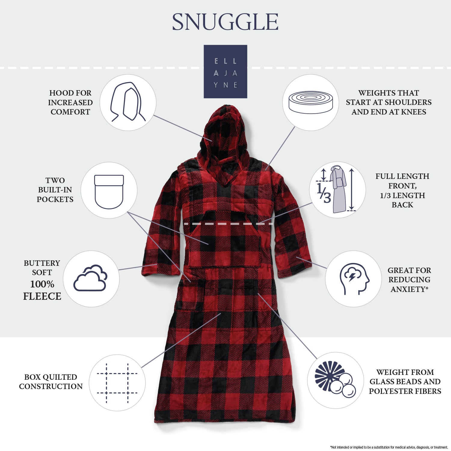 Snuggle / Color-Red Black