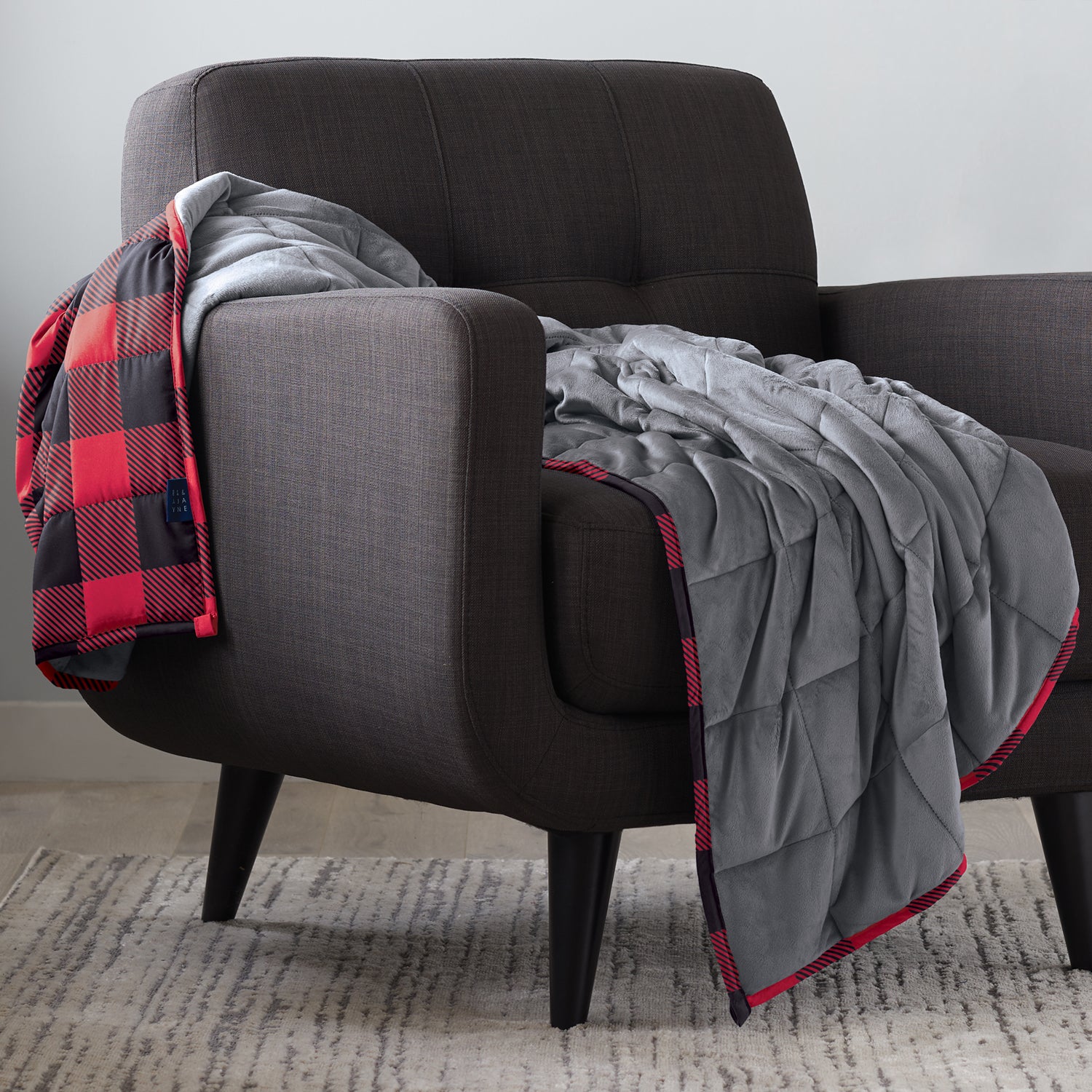 weighted / Color-Grey Red Black