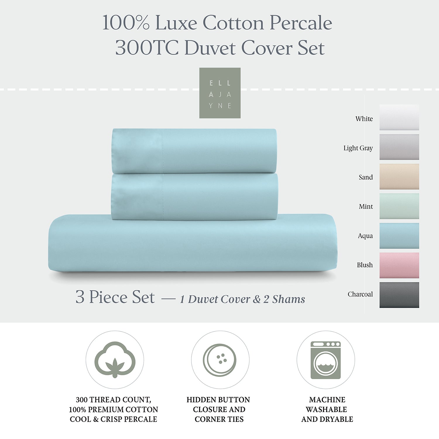 Duvet / Color-Aqua