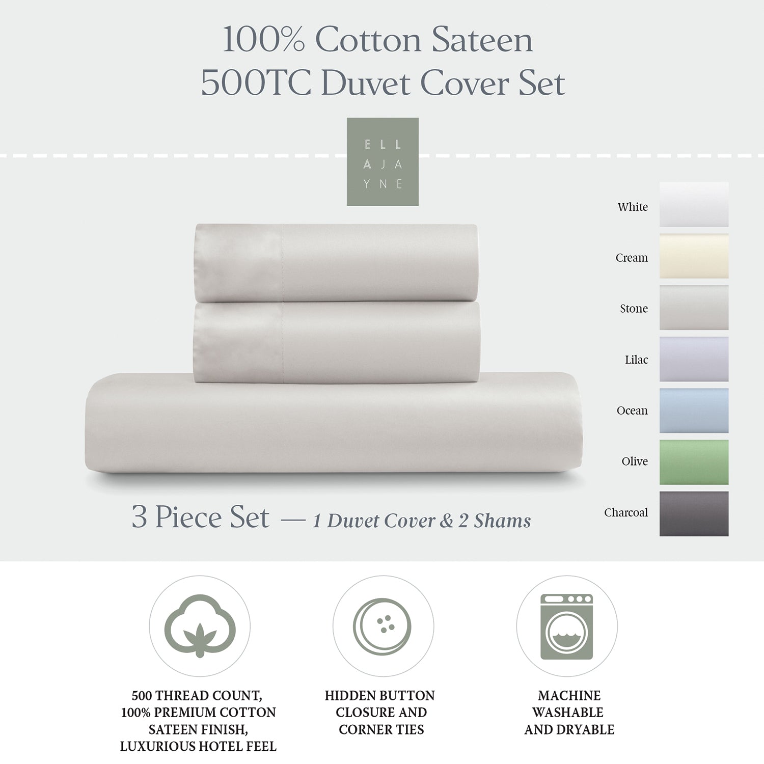 Duvet / Color-Stone