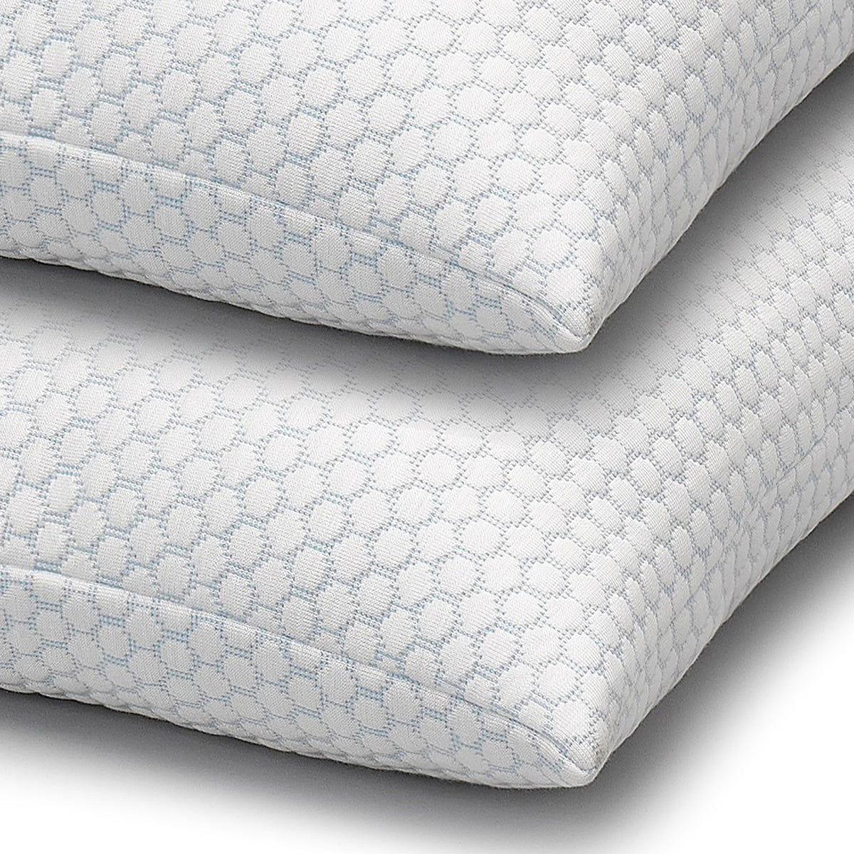 Cool N' Comfort Gel Fiber Pillow with CoolFlex Technology - Set of