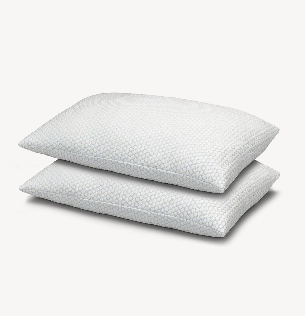 Cool N' Comfort Gel Fiber Pillow with CoolFlex Technology - Set of 2