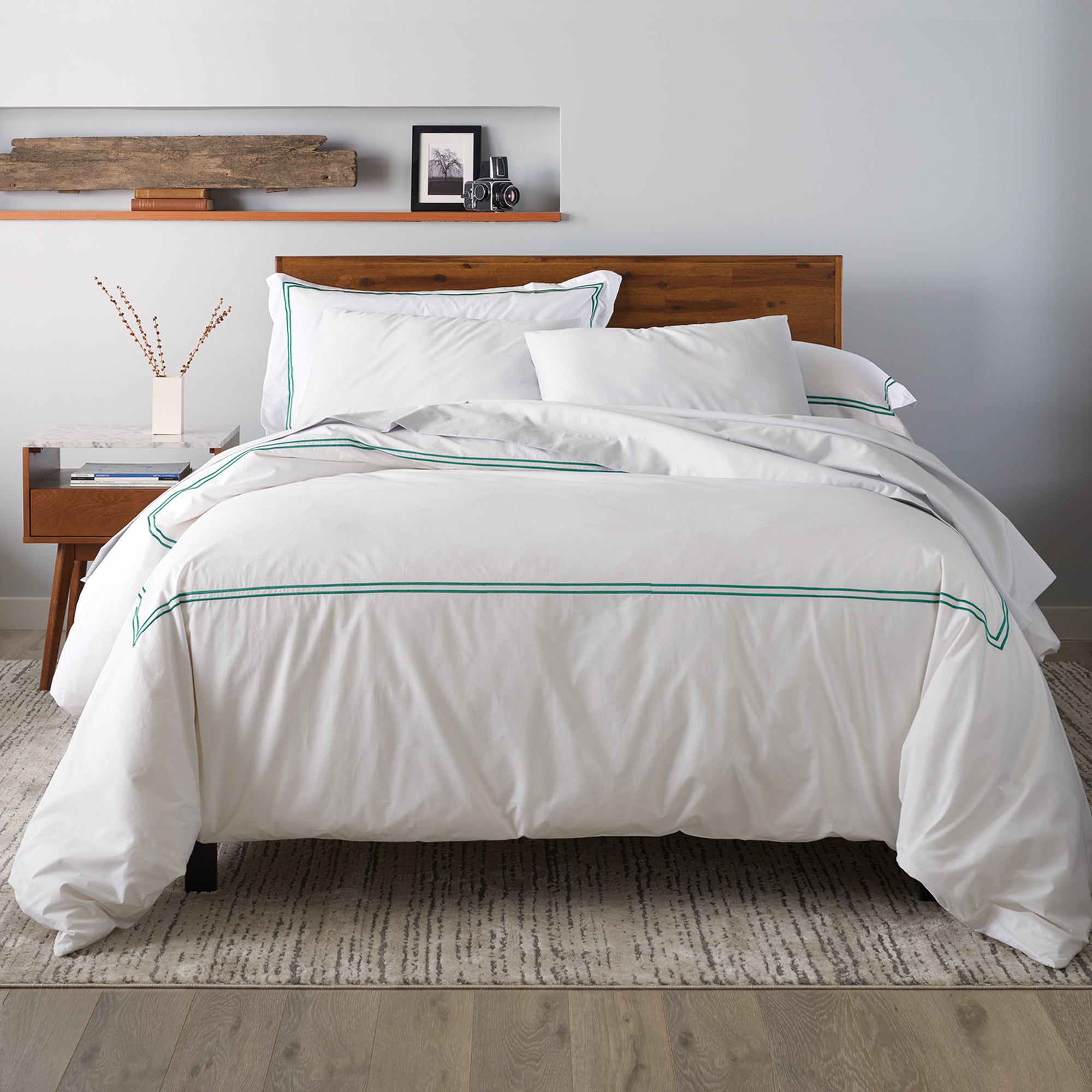 Comforter / Color-Dark Green