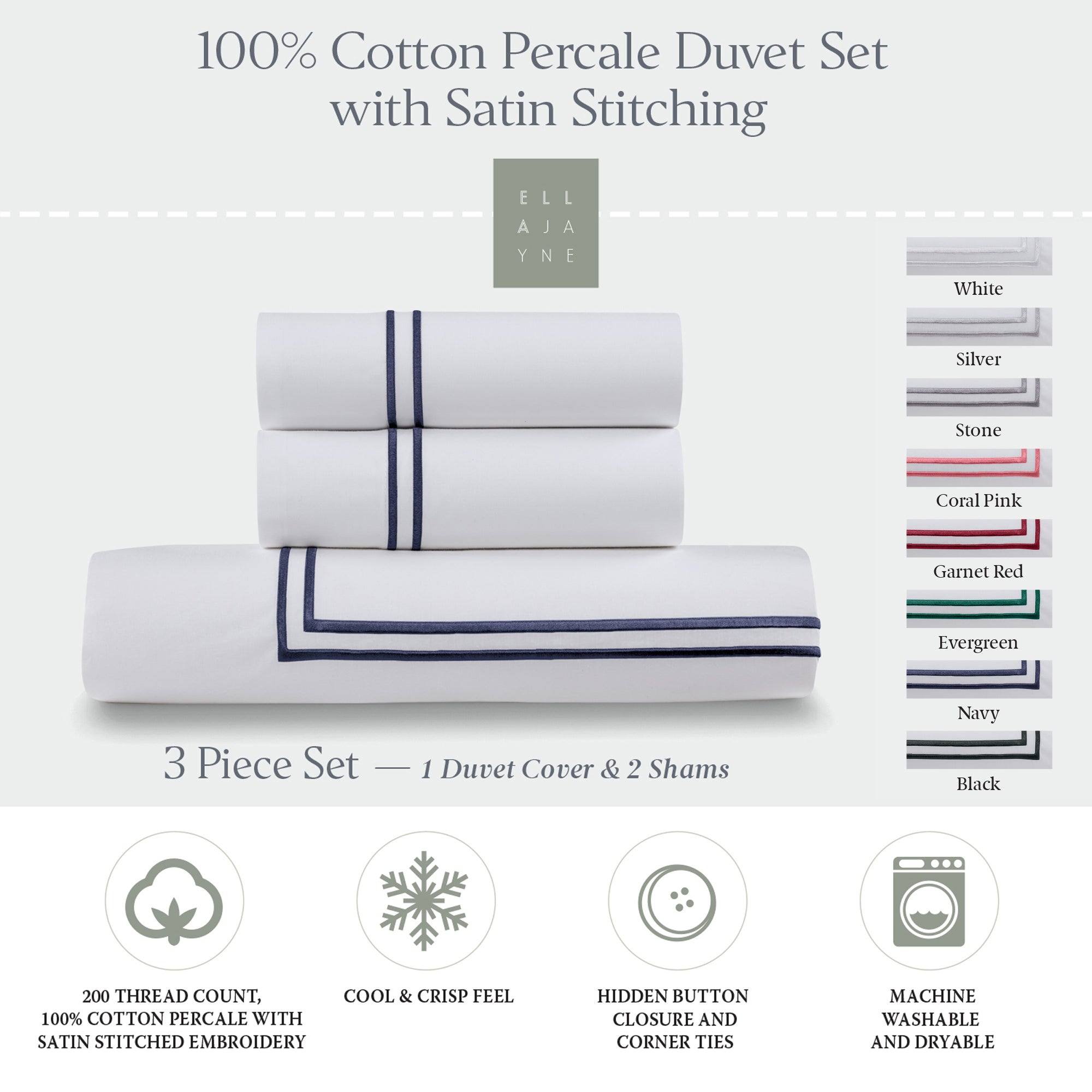 Comforter / Color-Navy