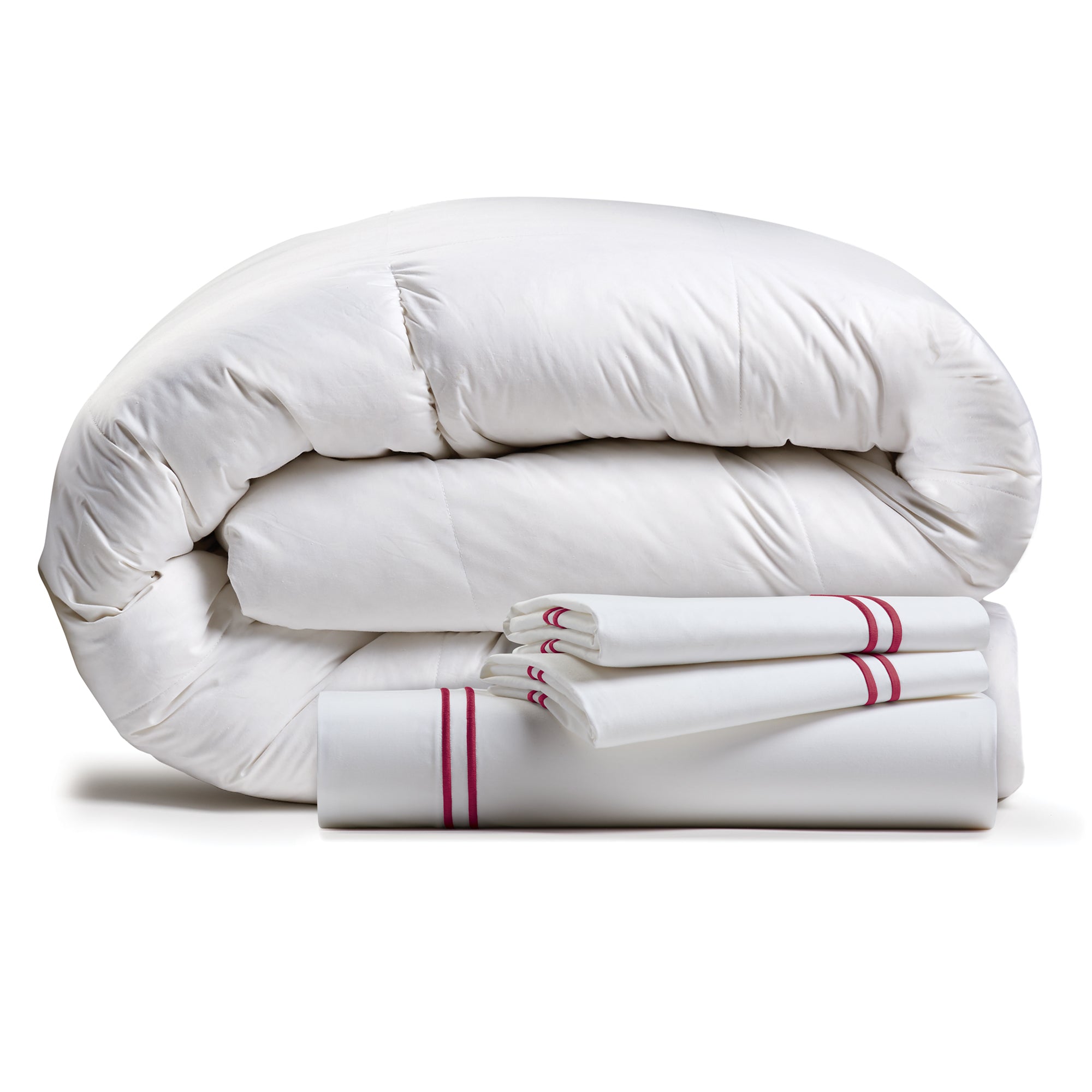 Comforter / Color-Garnet Red