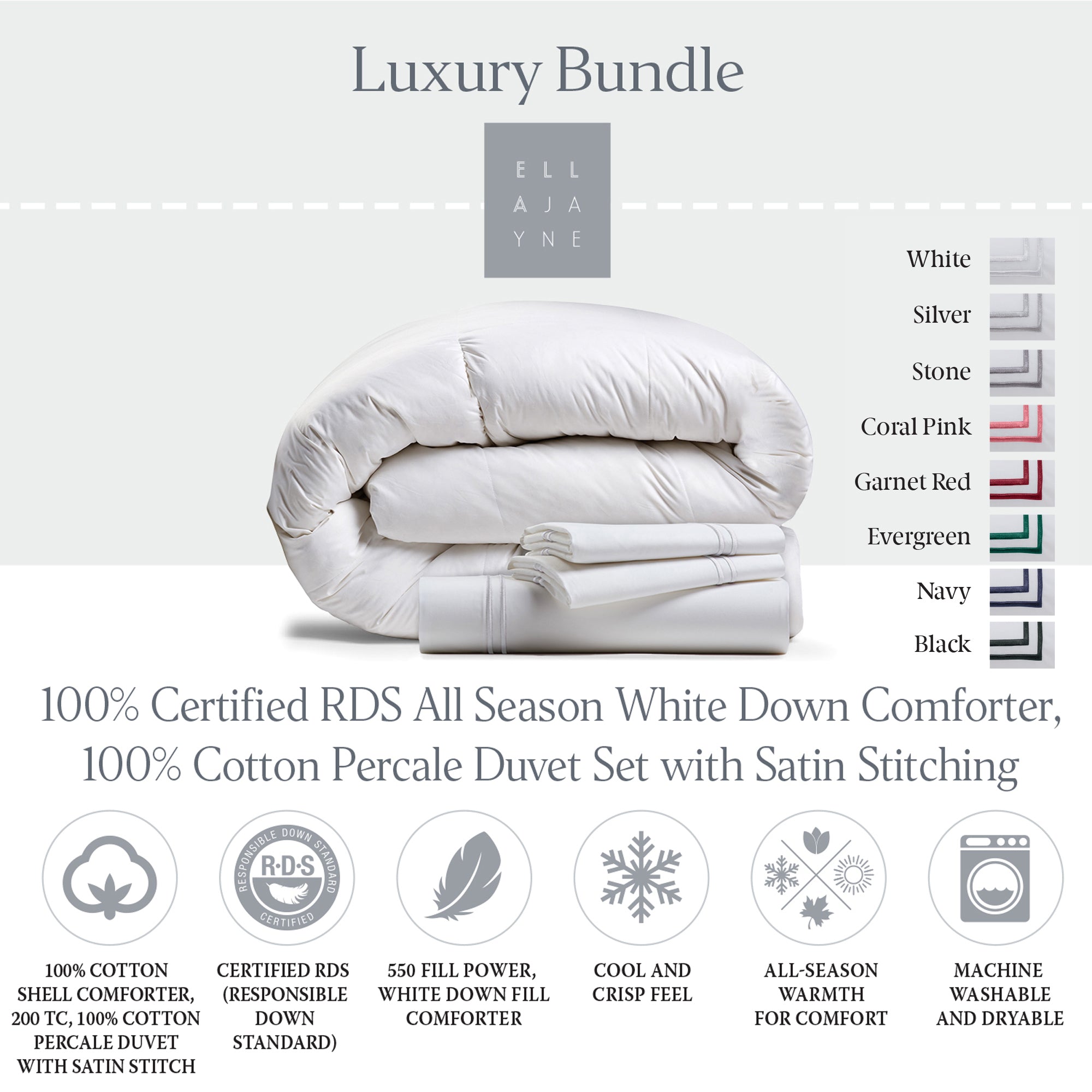Comforter / Color-White