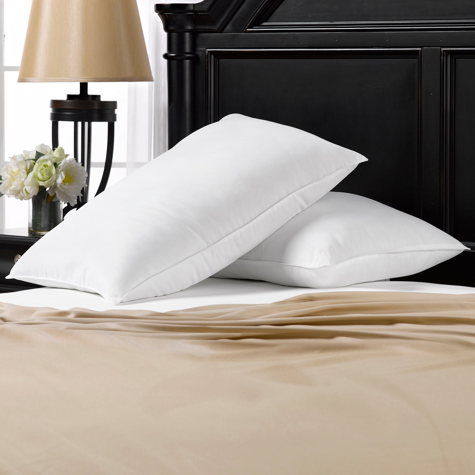 Signature Memory Fiber Pillow - Set of Two