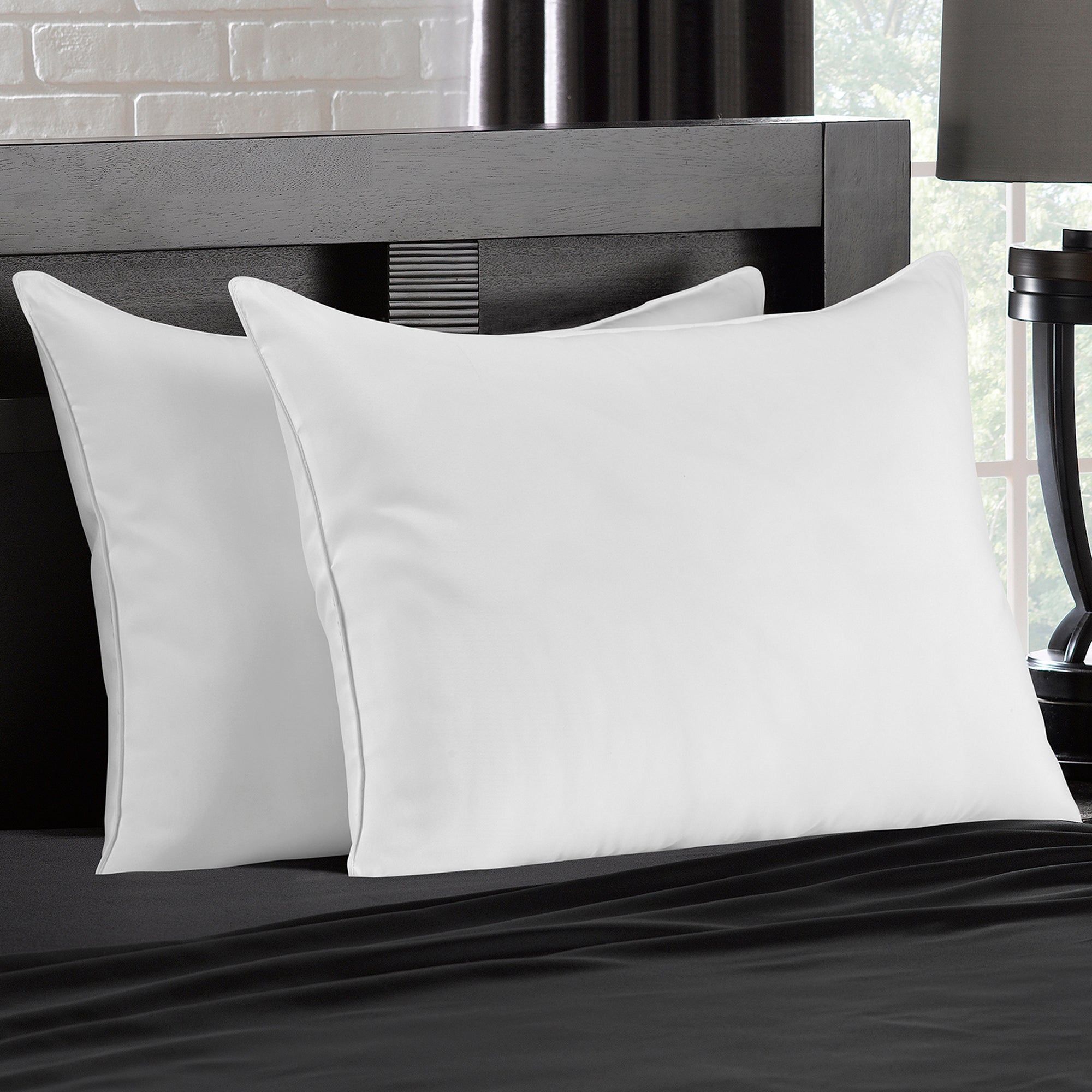 Signature Memory Fiber Pillow - Set of Two