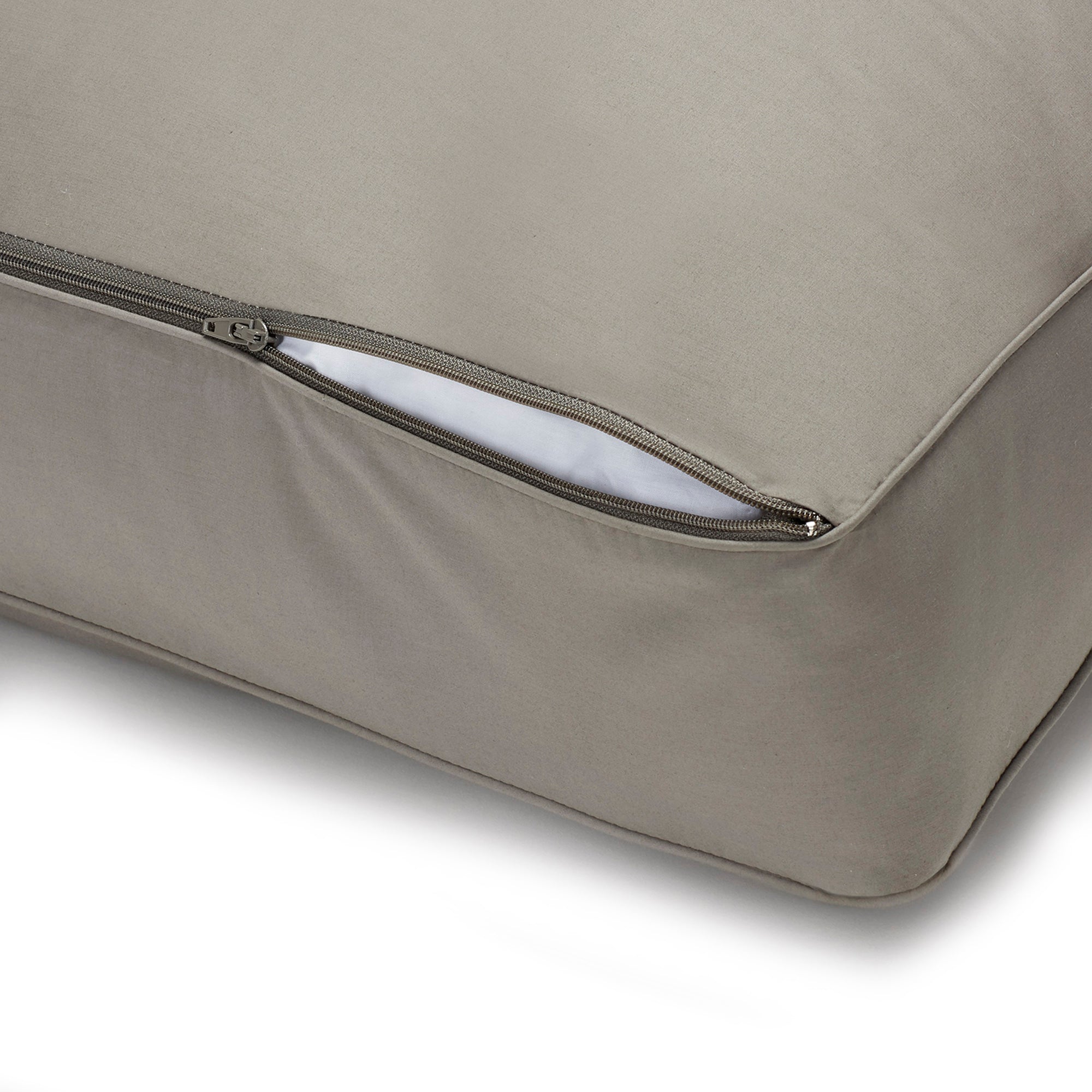 Ella Jayne Gusseted Waterproof Pet Bed with Removable Cotton Cover