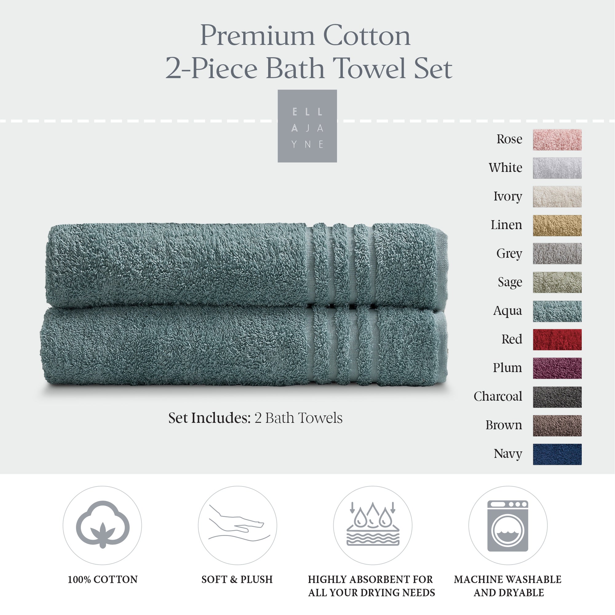 Towels / Color-Aqua