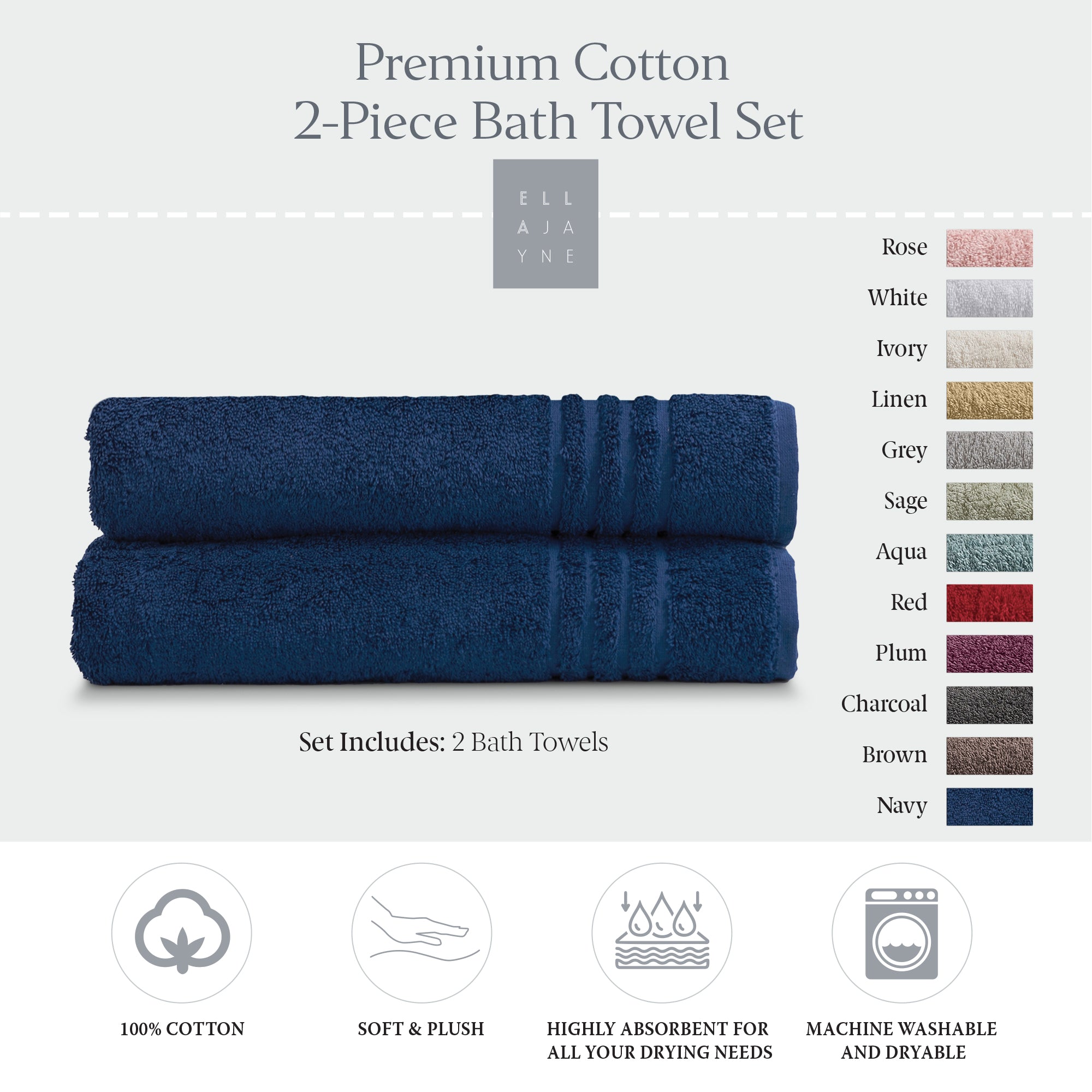 Towels / Color-Navy
