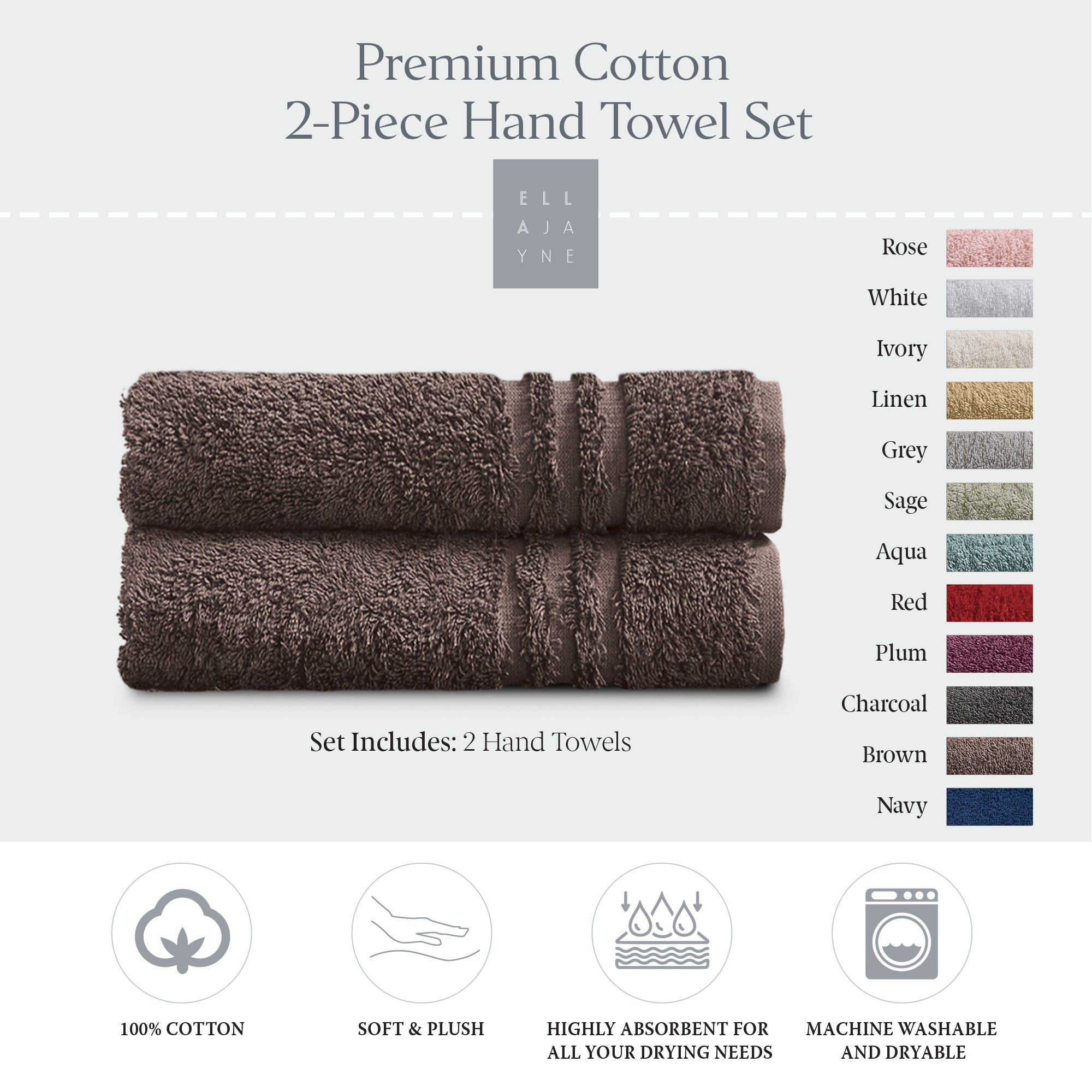 Towels / Color-Brown