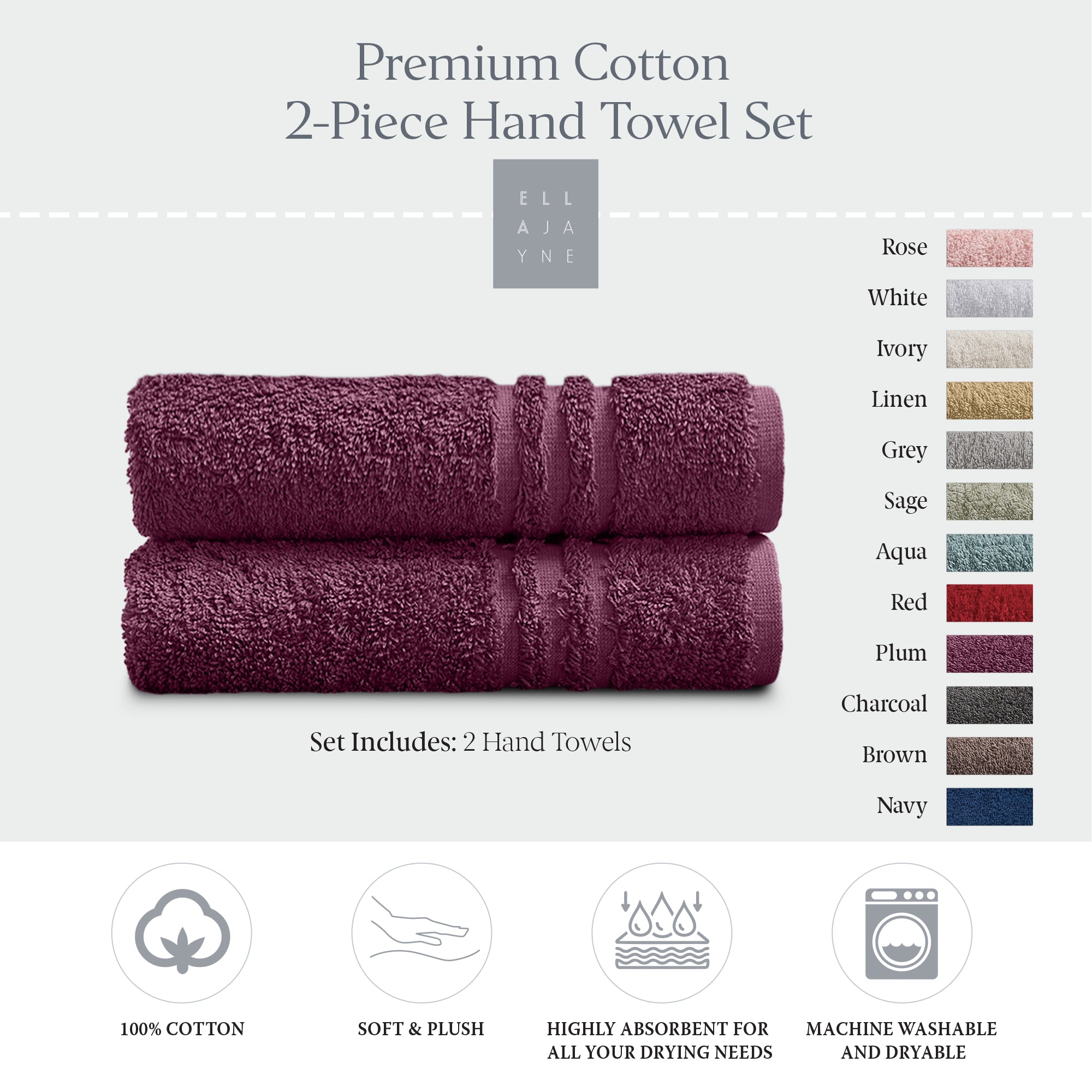Towels / Color-Plum