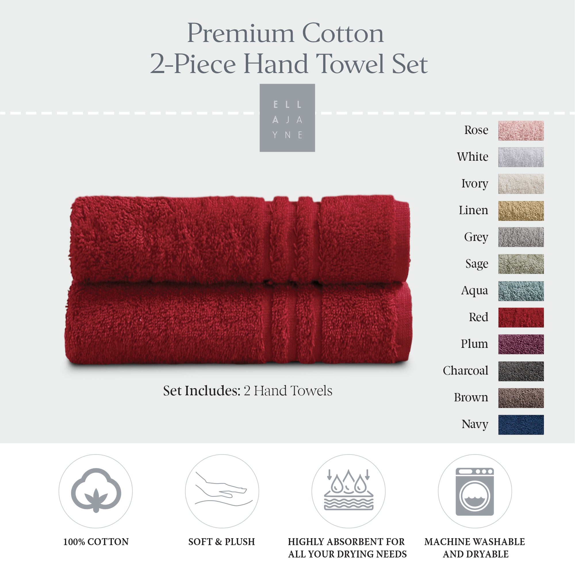 Towels / Color-Red