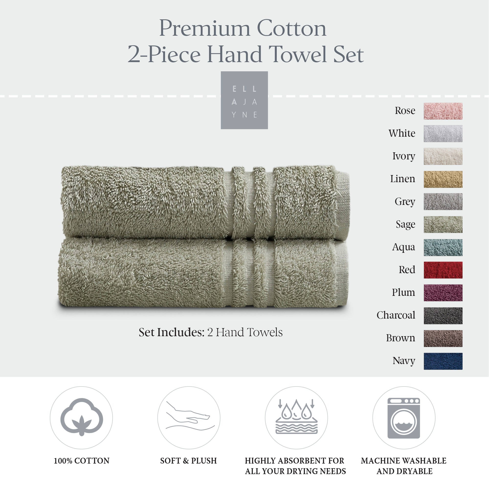 Towels / Color-Sage
