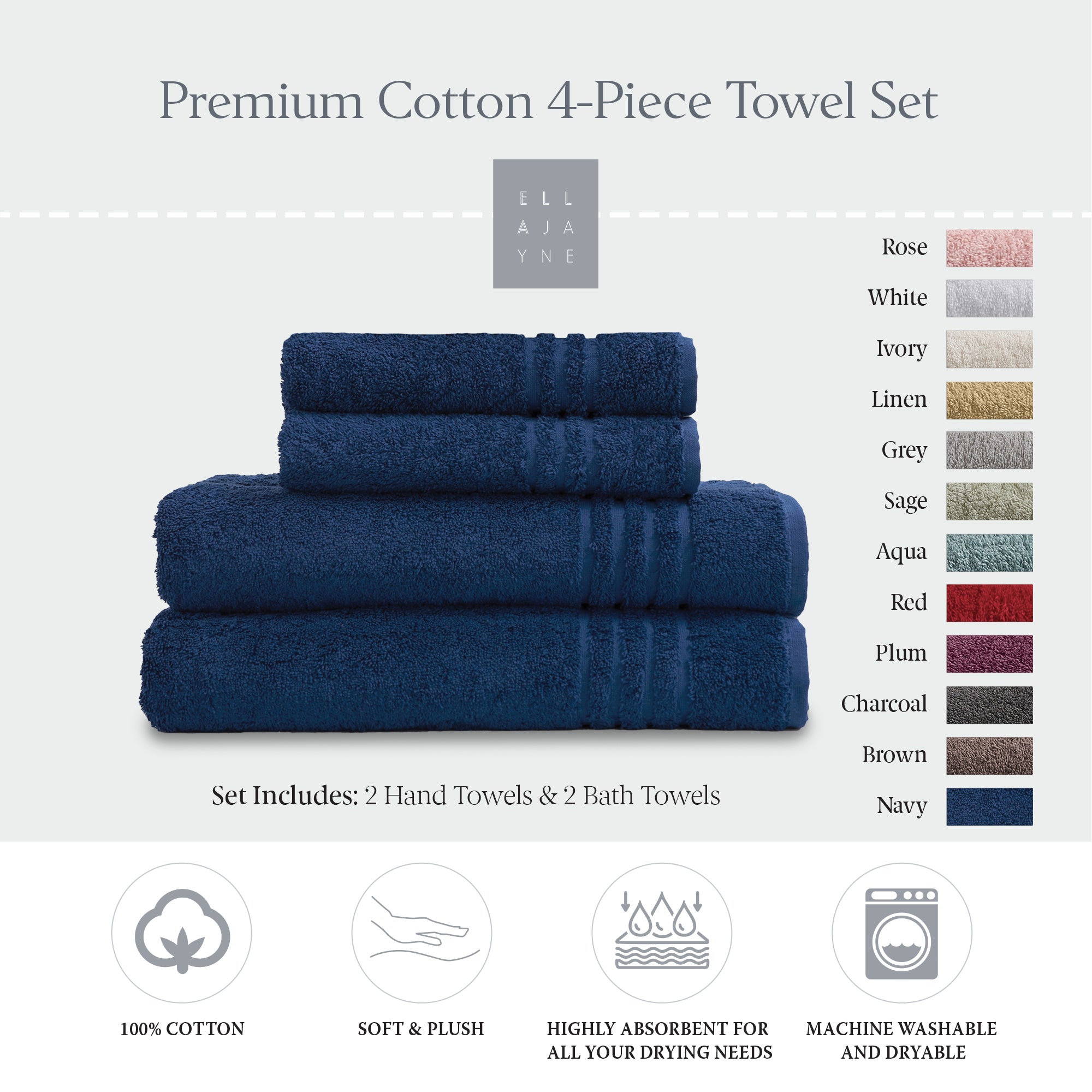 Towels / Color-Navy