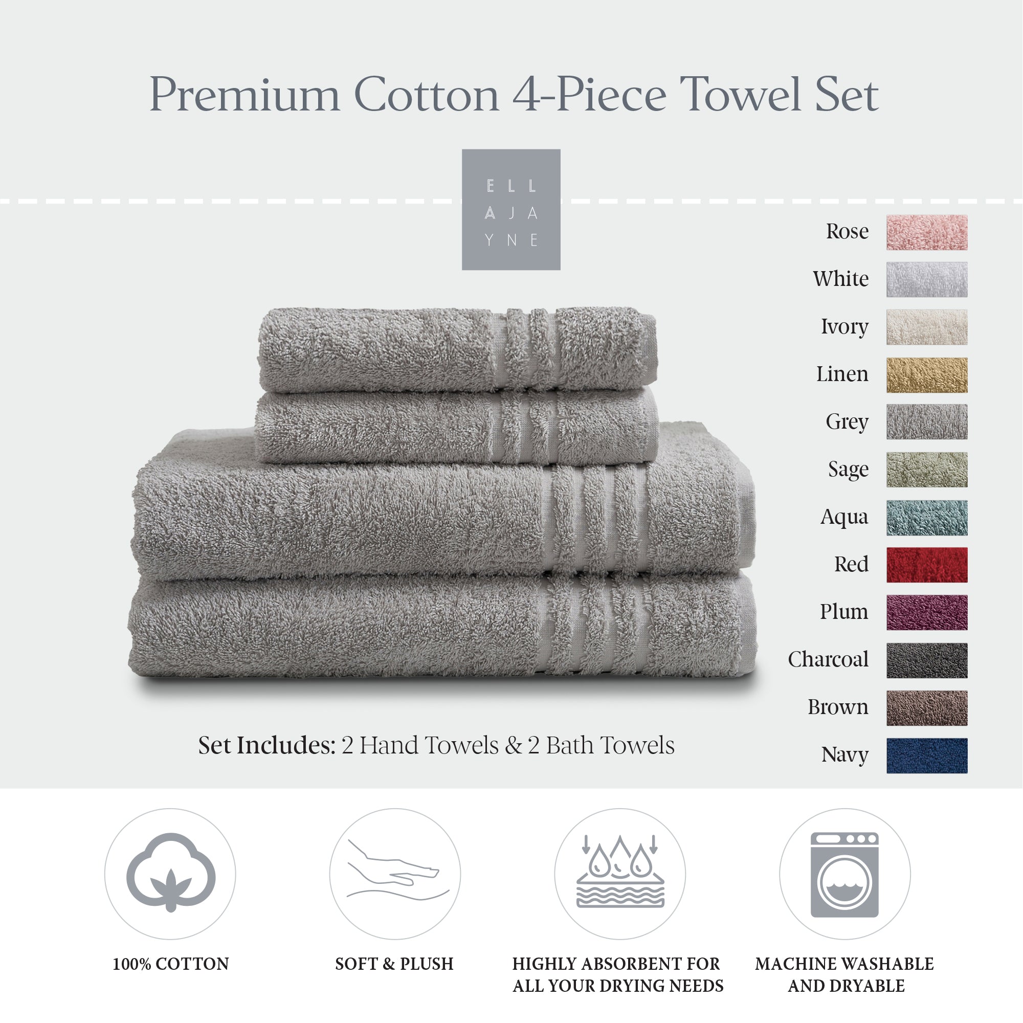 Towels / Color-Silver
