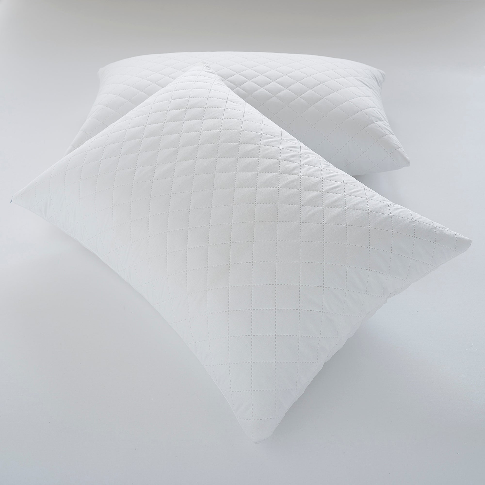 Waterproof & Hypoallergenic Pillow Protectors - Set of Two