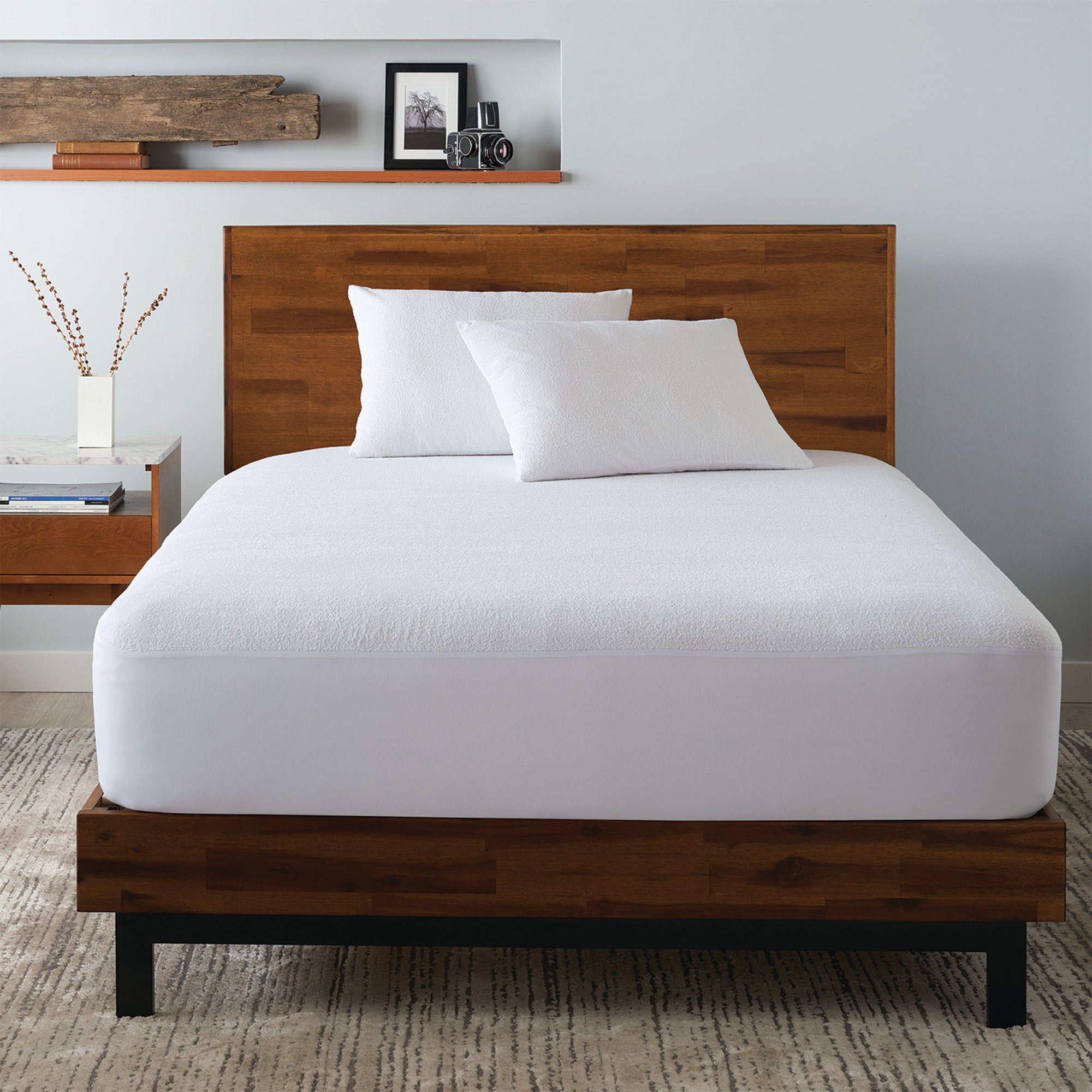 Premium Cotton Terry Cloth Pillow Protectors