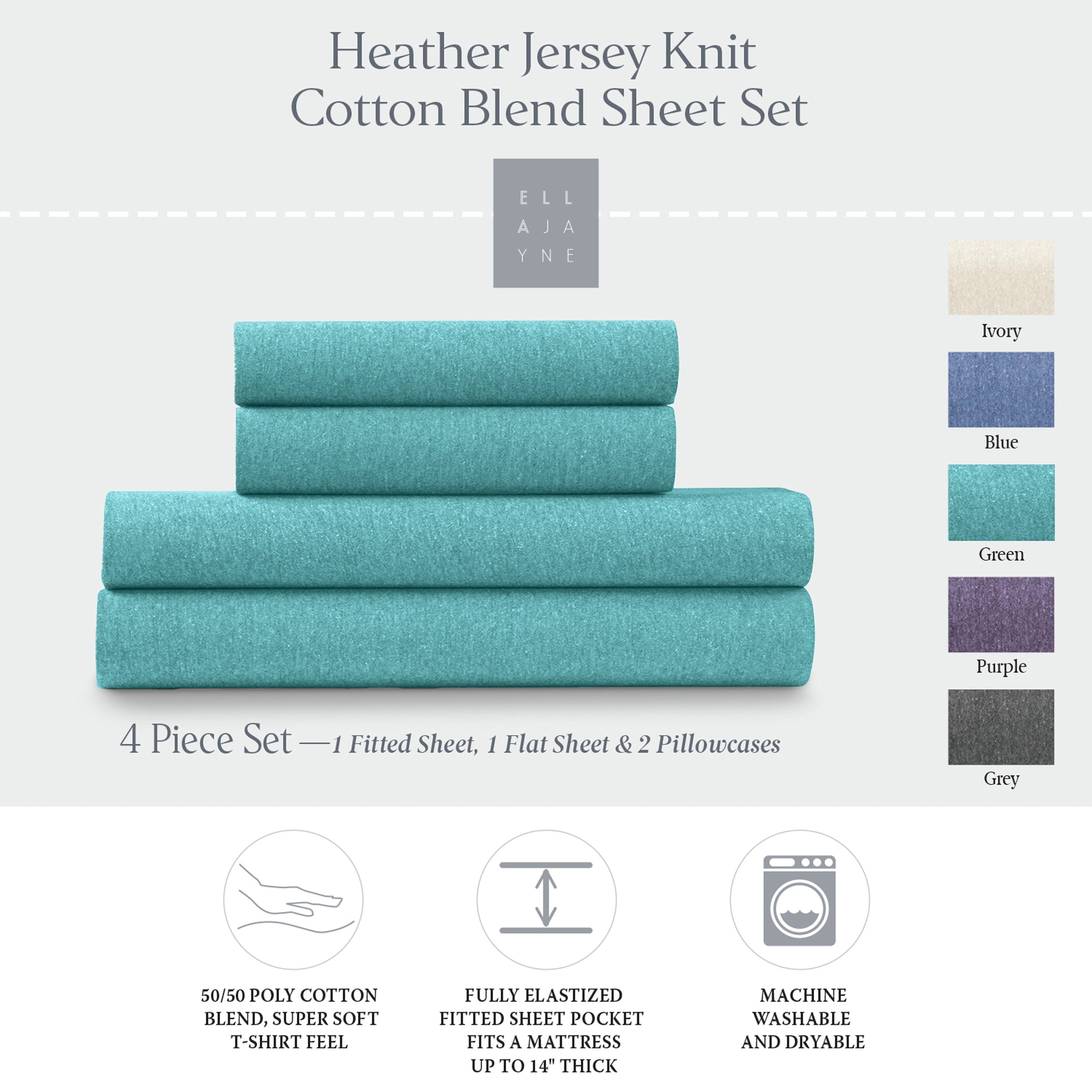 Sheet Set / Color-Green