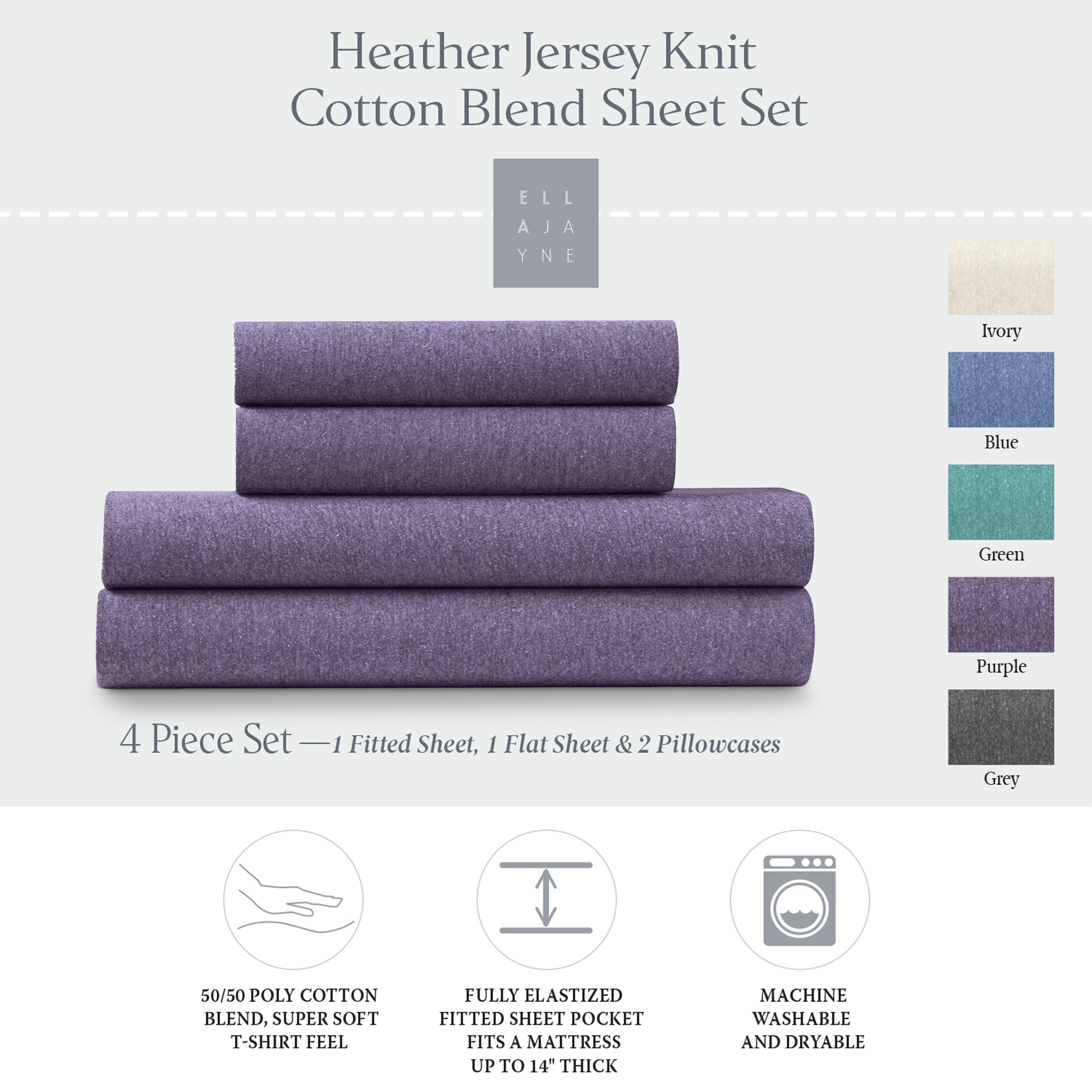 Sheet Set / Color-Purple