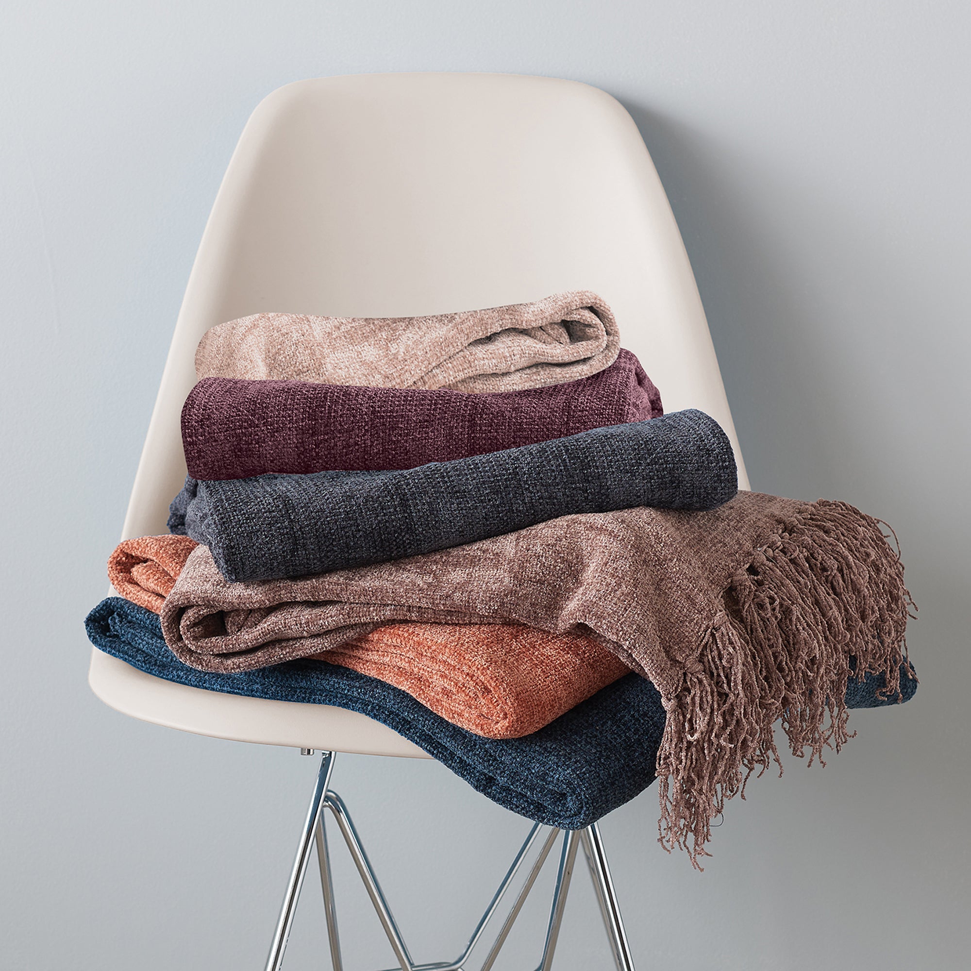Viscose Chenille Throw Blanket