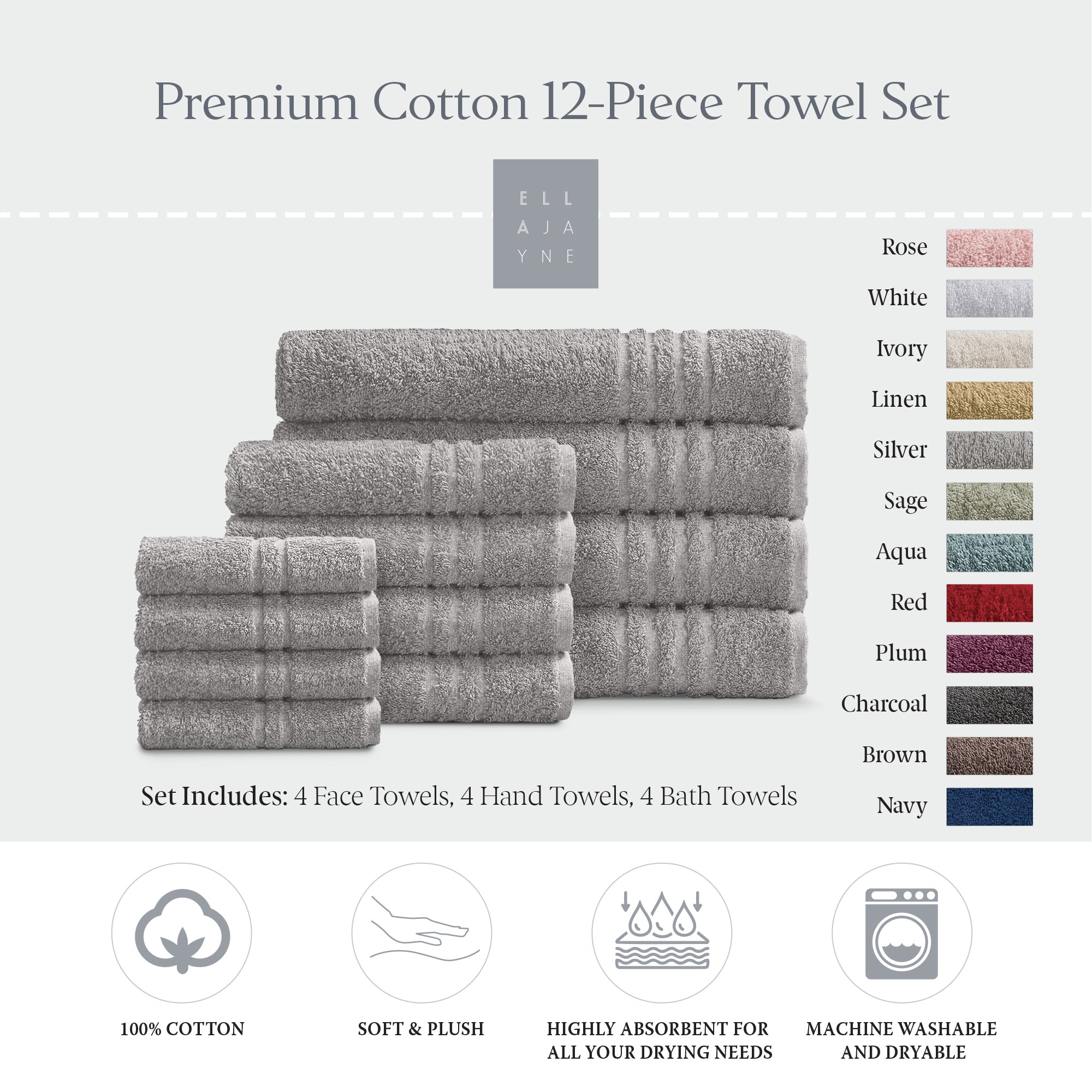 Towels / Color-Silver