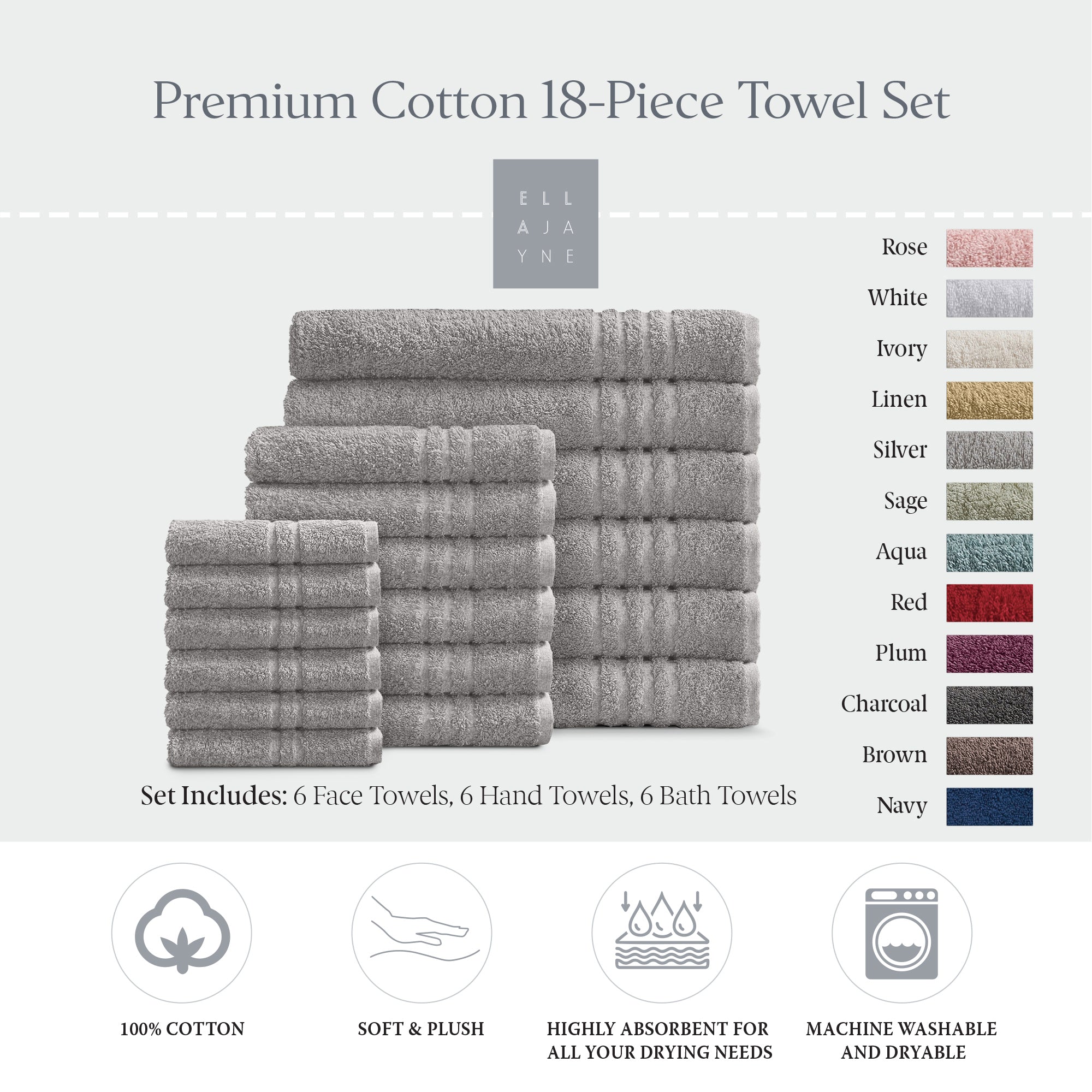 Towels / Color-Silver