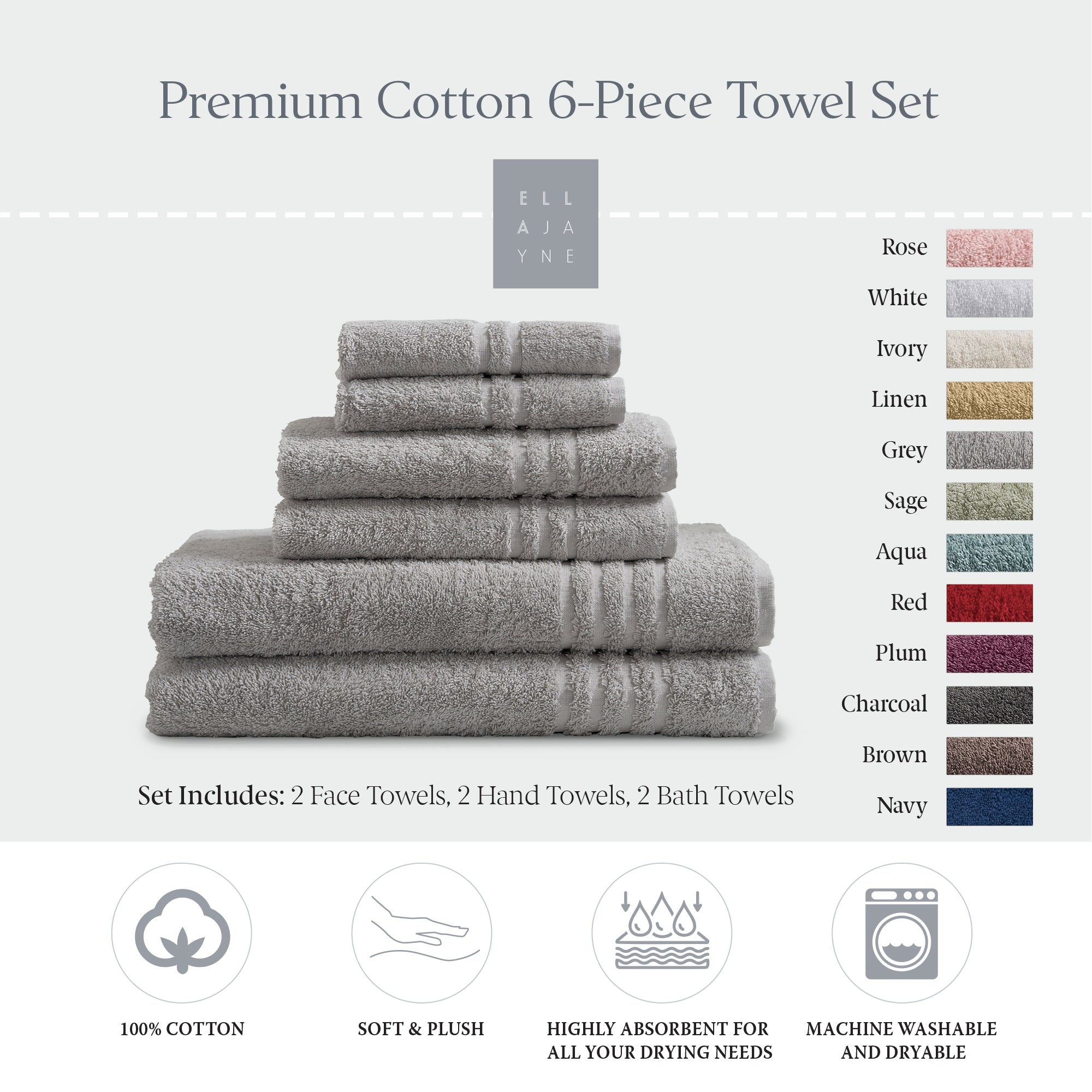 Towels / Color-Silver