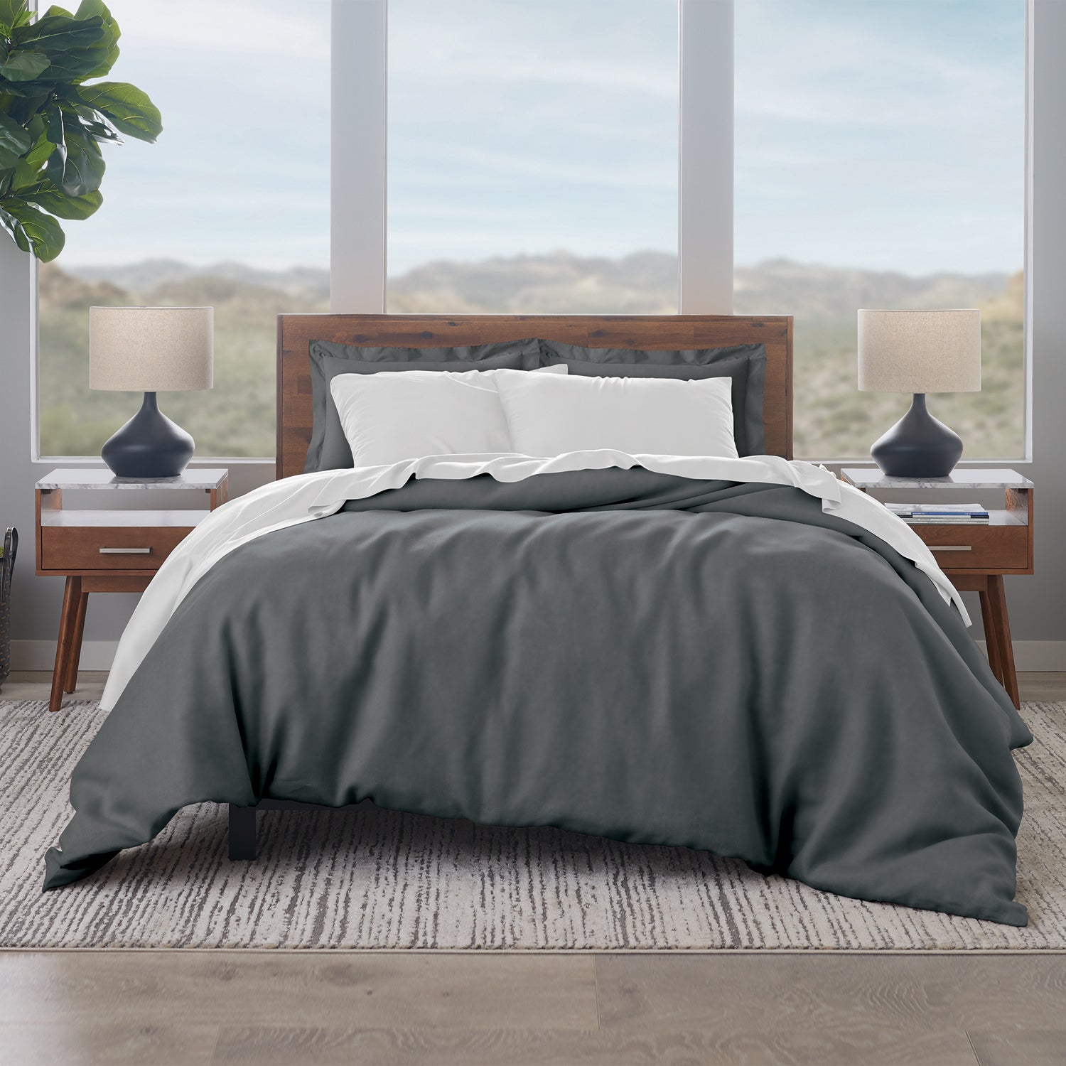 Duvet / Color-Charcoal