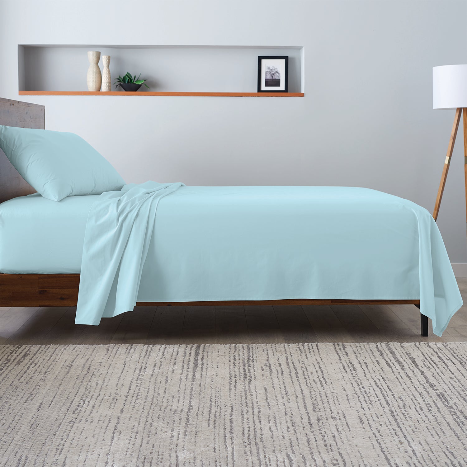 Percale / Color-Aqua