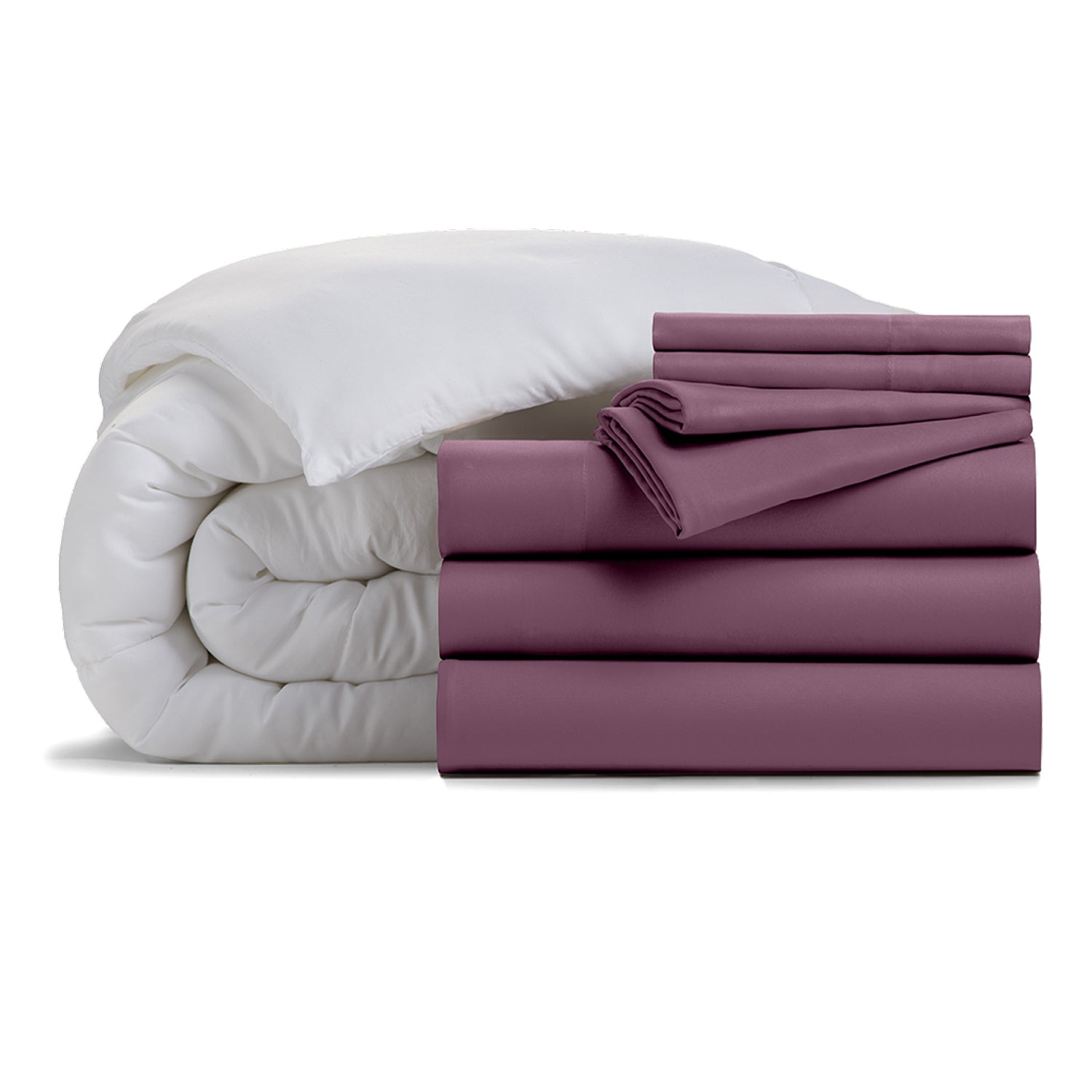 Bedding Bundles / Color-Eggplant