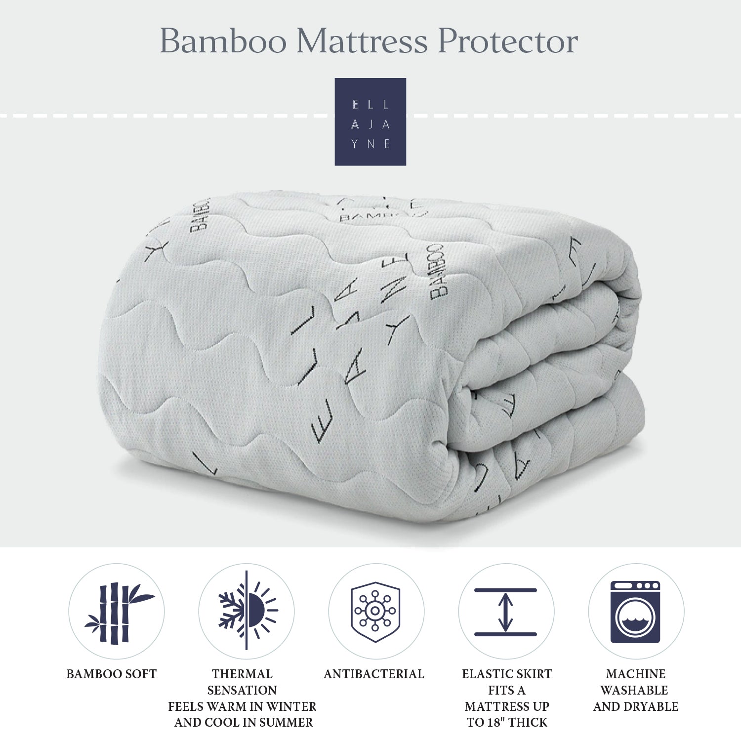 Bamboo Mattress Protector