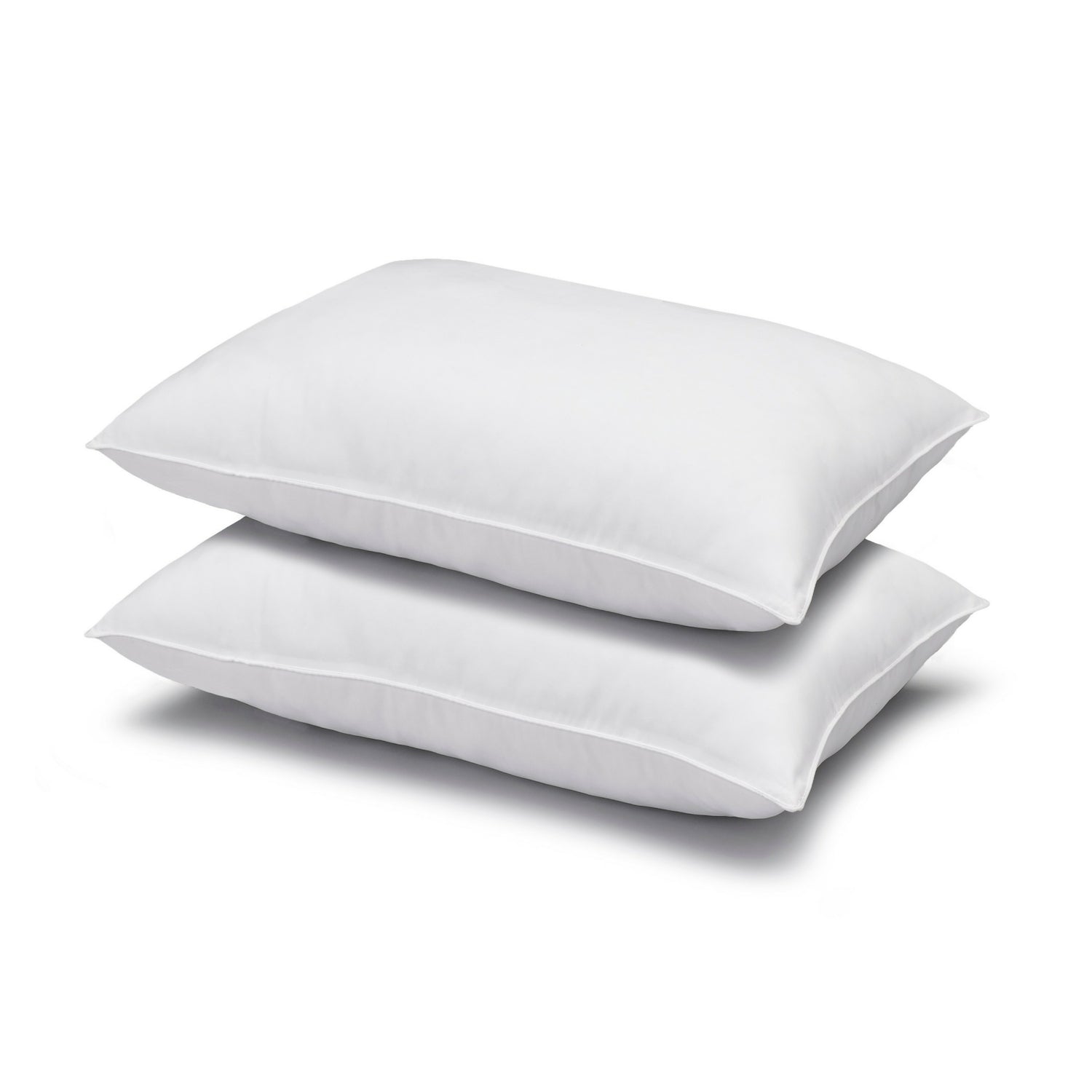 Soft Plush Gel Fiber Filled Allergy Resistant Stomach Sleeper Pillow