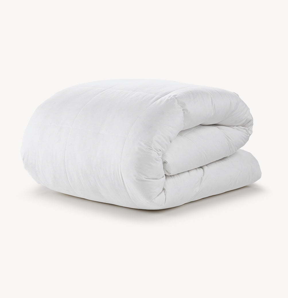 Luxury White Down Plush Featherbed Mattress Topper