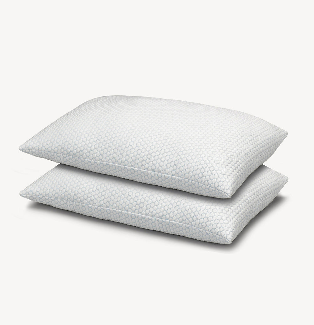 Cooling Bed Pillows Standard Queen Size Set of 2 Pillow Sleeping Cool Gel  Sleep