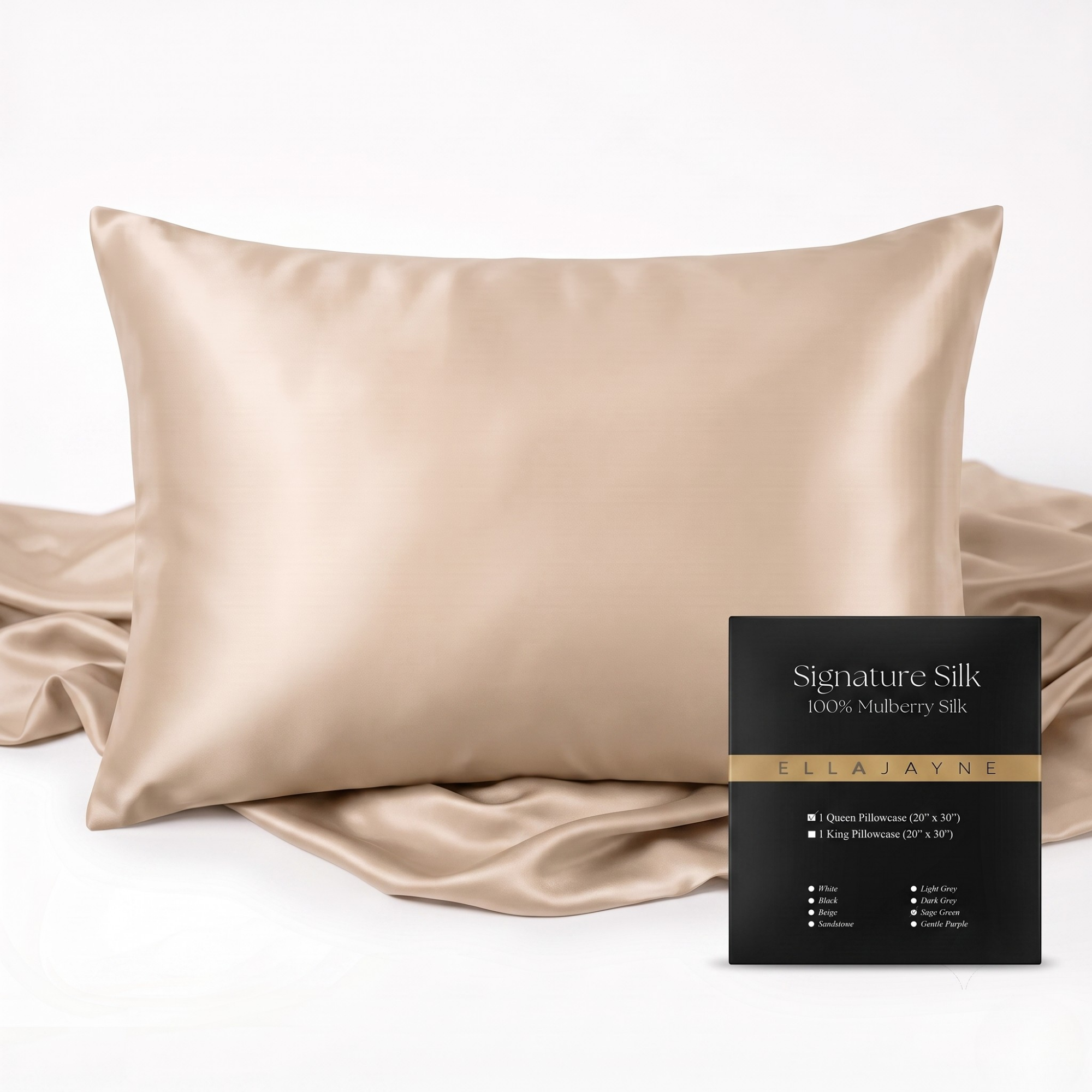 pillowcase / Color-Beige