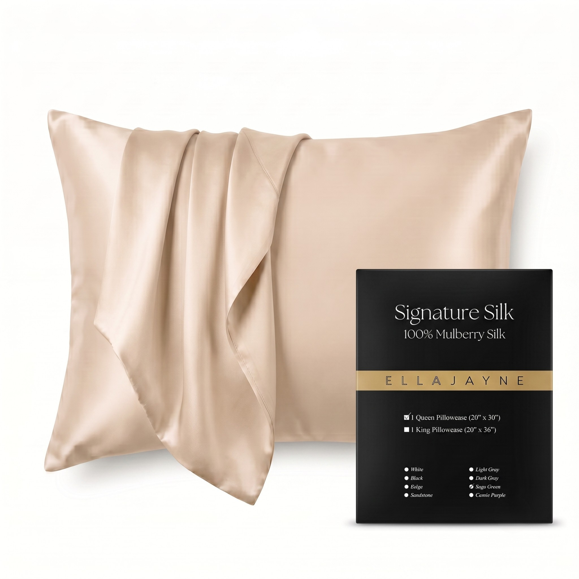 pillowcase / Color-Beige