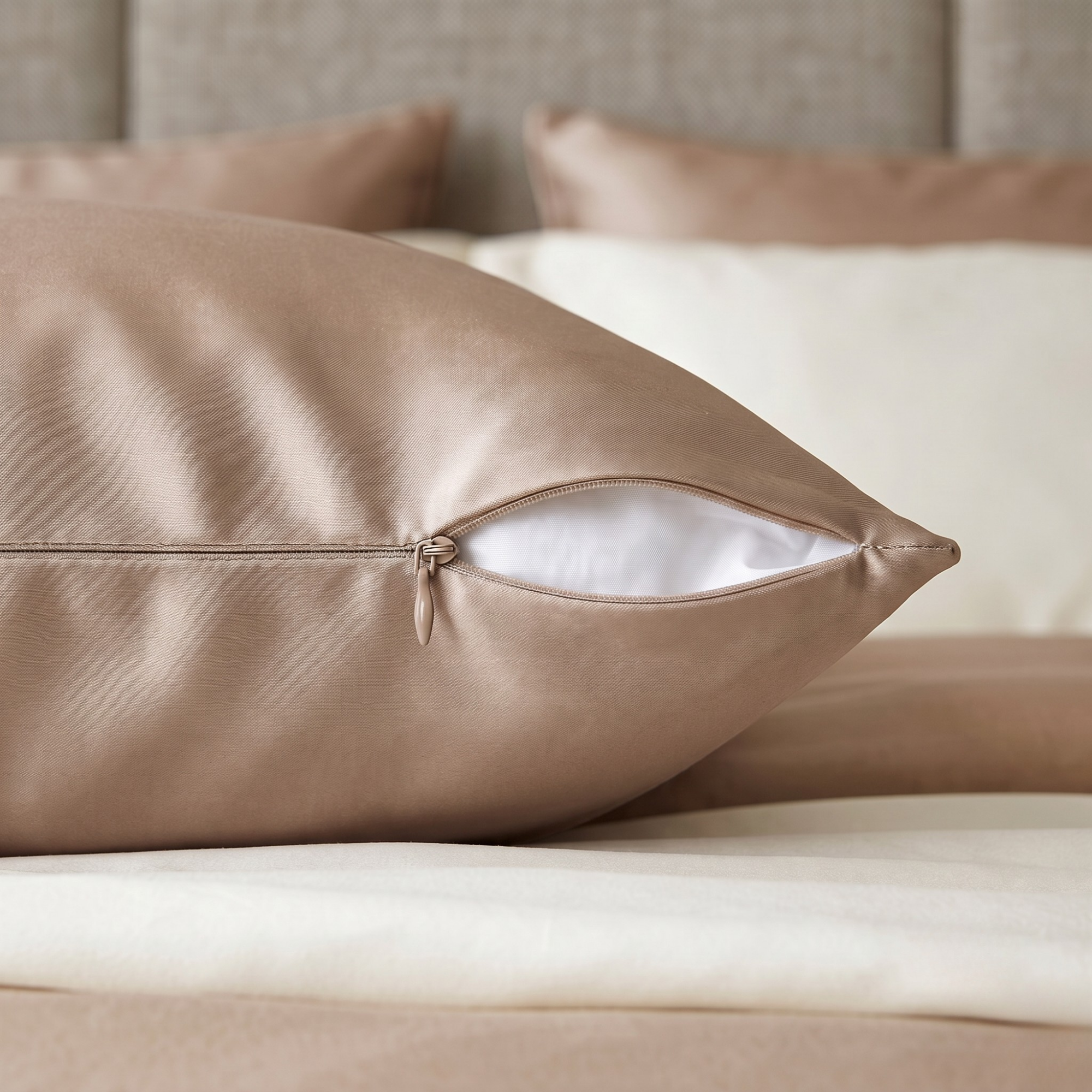 pillowcase / Color-Beige