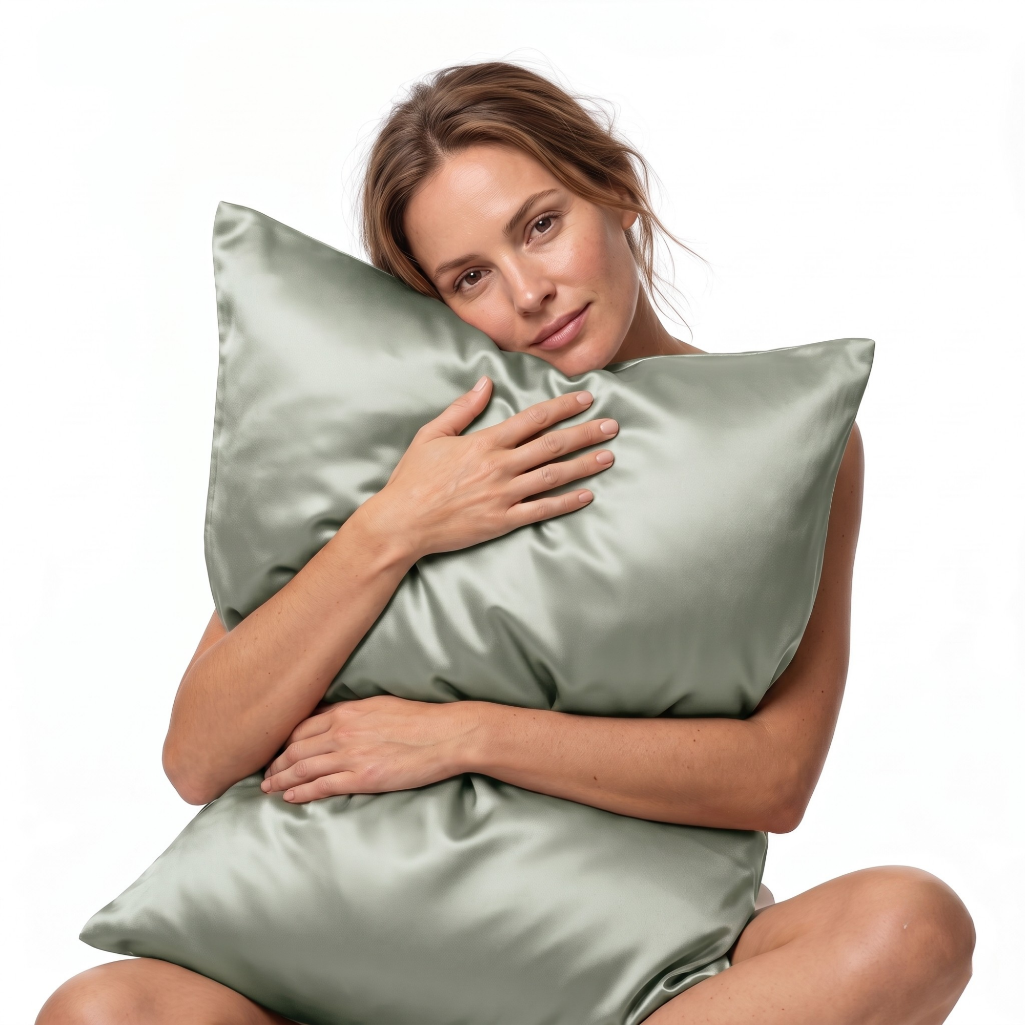 pillowcase / Color-Sage Green