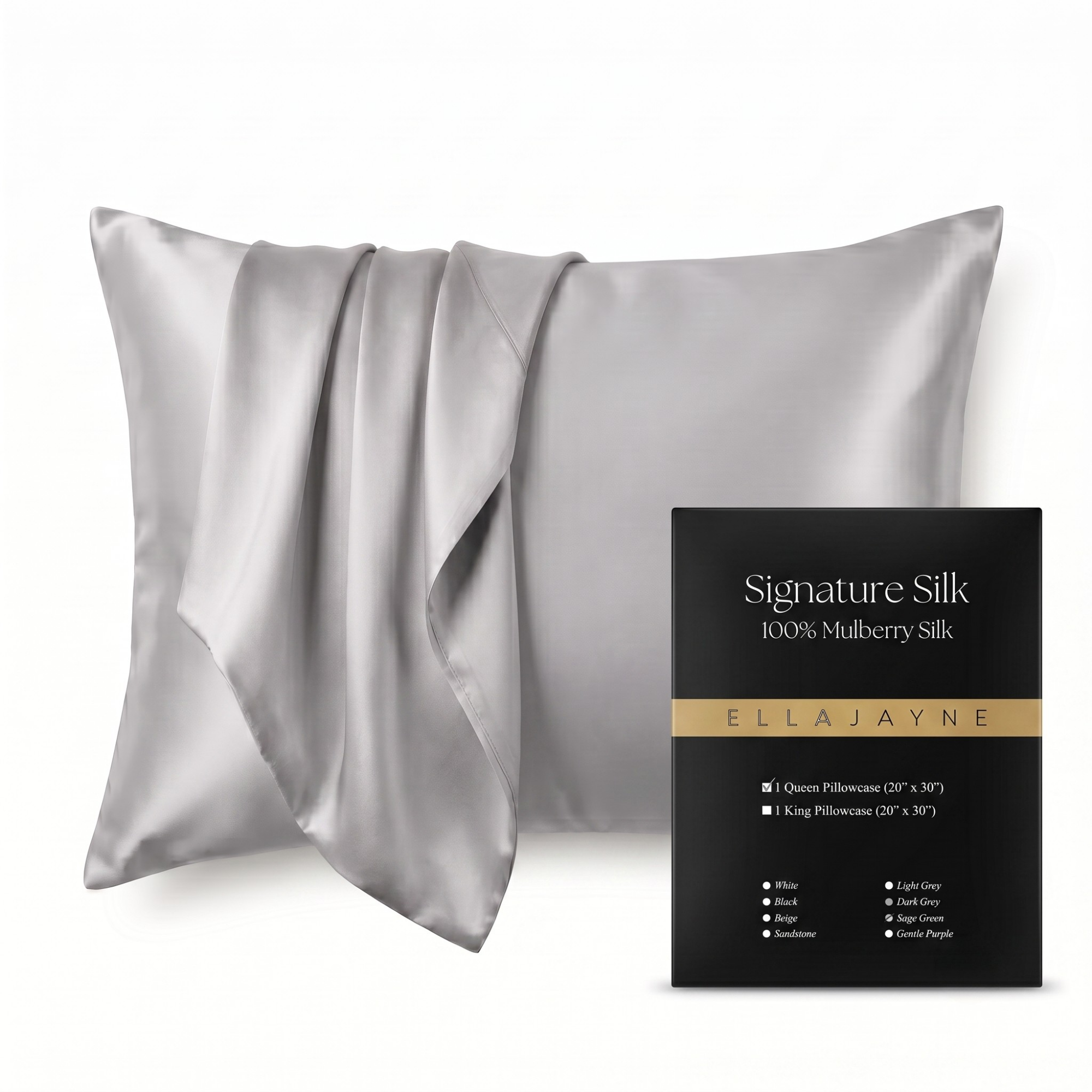 pillowcase / Color-Light Grey