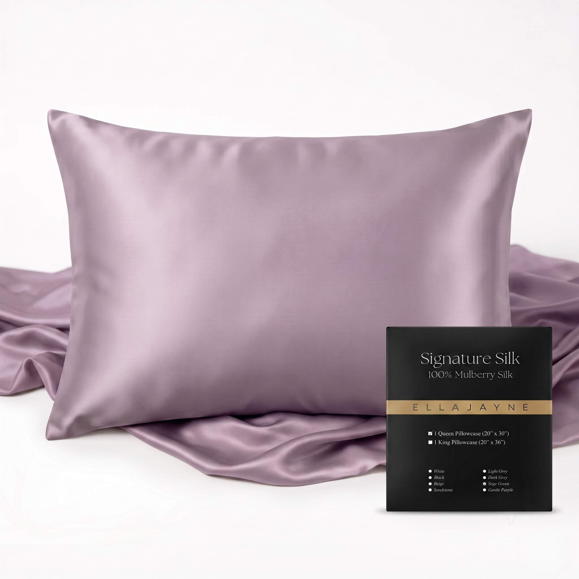 pillowcase / Color-Gentle Purple