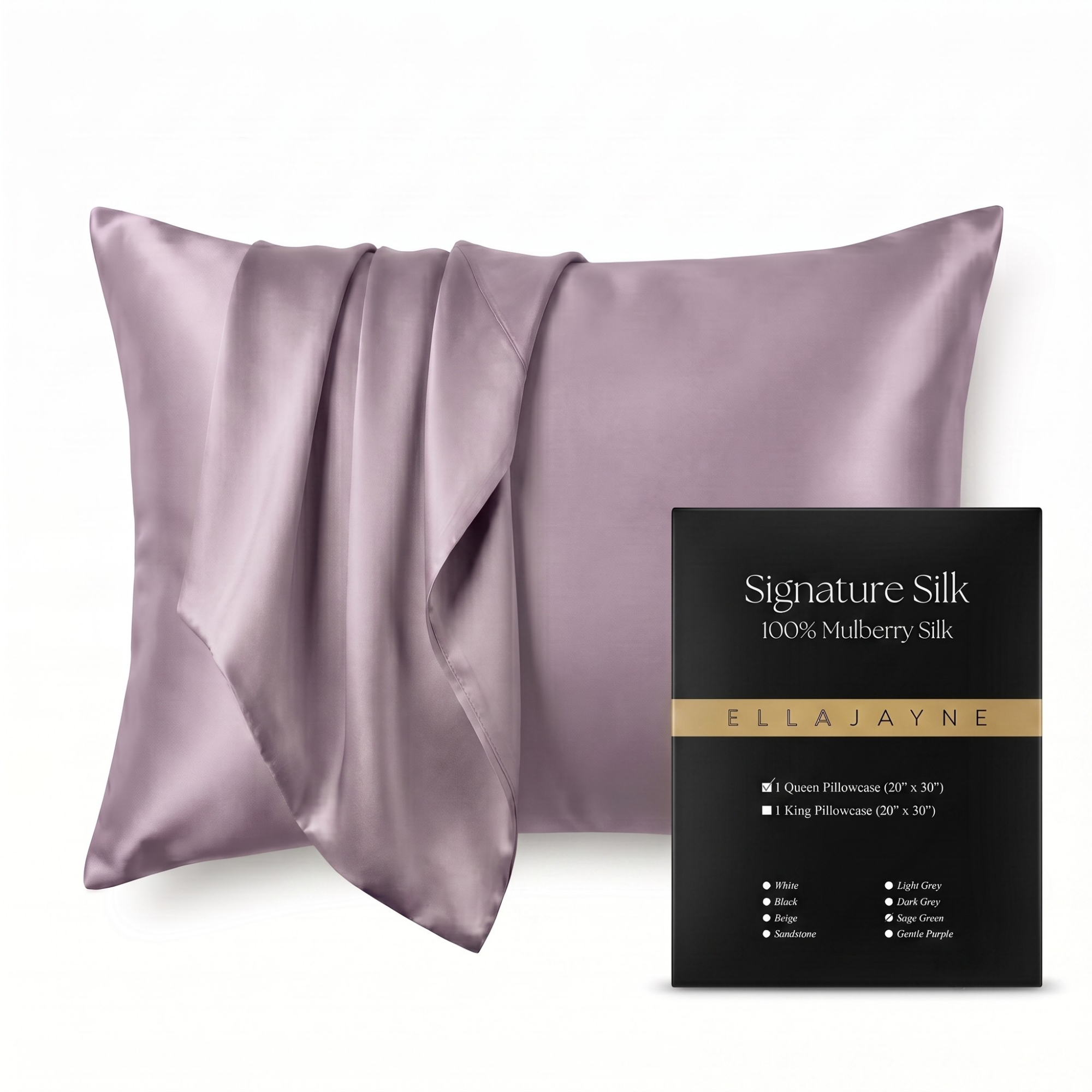 pillowcase / Color-Gentle Purple